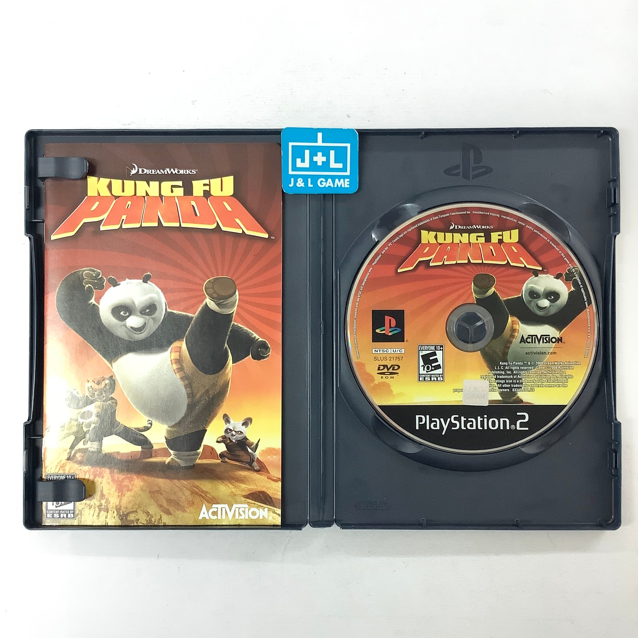 Kung Fu Panda - (PS2) PlayStation 2 [Pre-Owned] Video Games Activision   