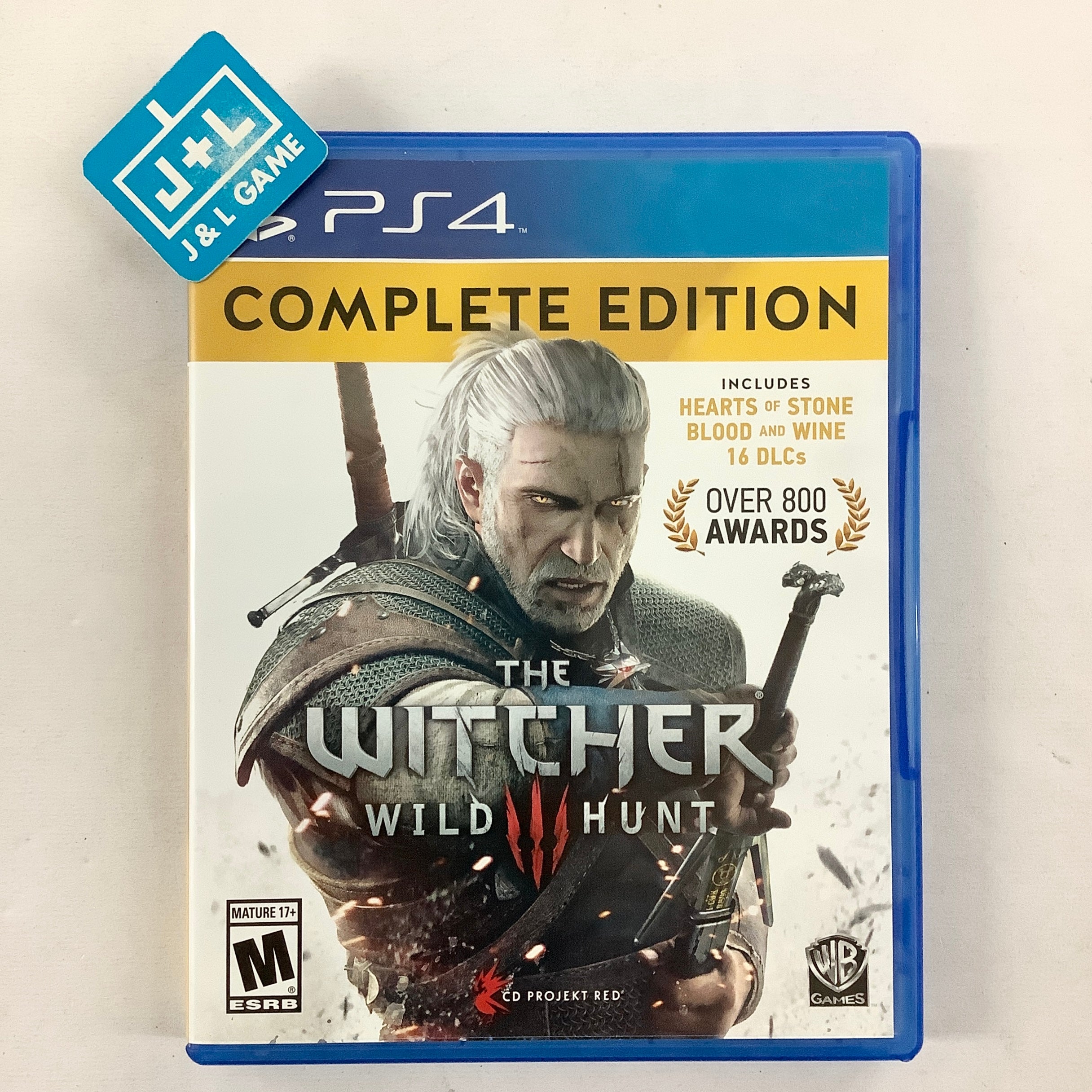 The Witcher 3: Wild Hunt (Complete Edition) - (PS4) PlayStation 4 [Pre-Owned] Video Games WB Games