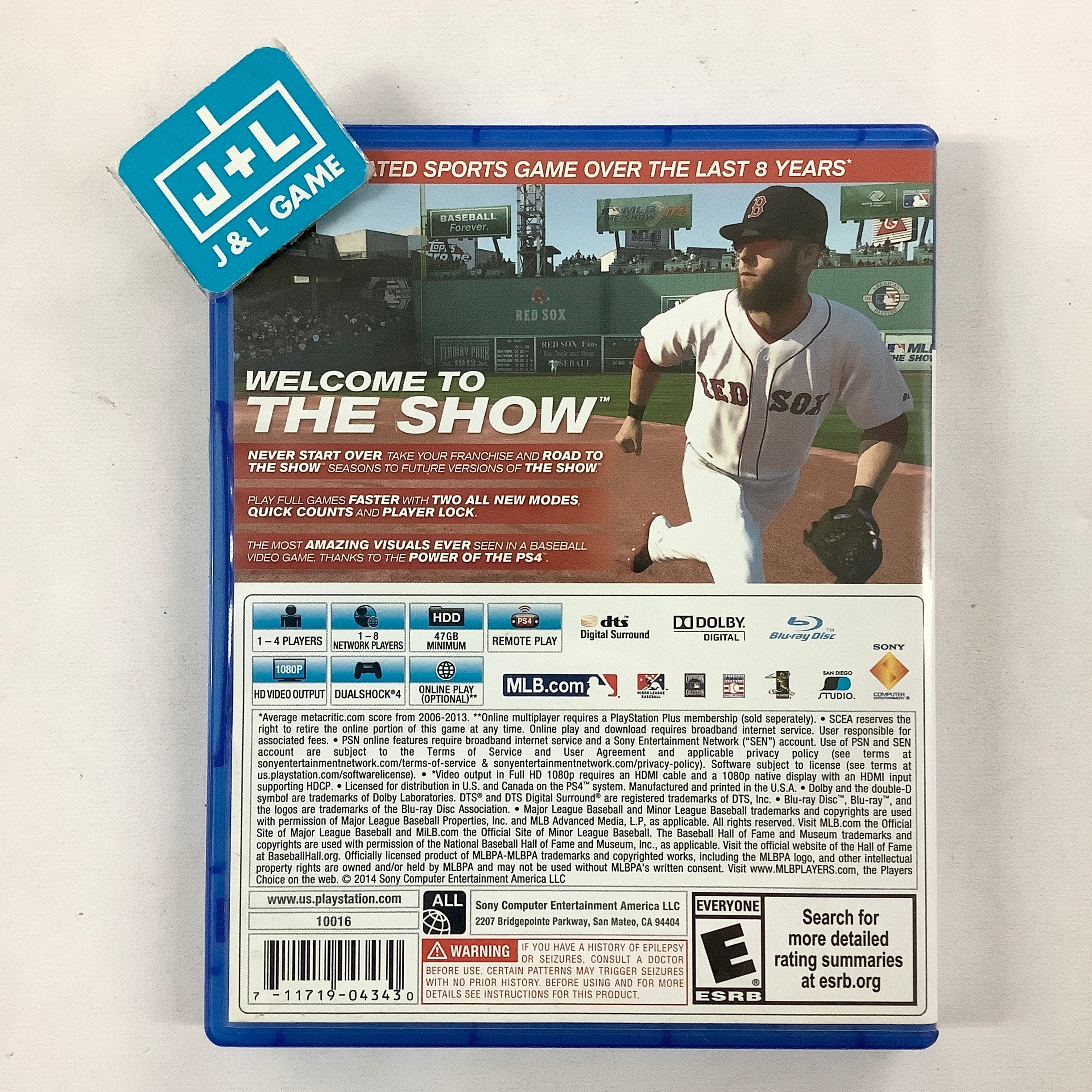 MLB 14: The Show - (PS4) Playstation 4 [Pre-Owned] Video Games PlayStation