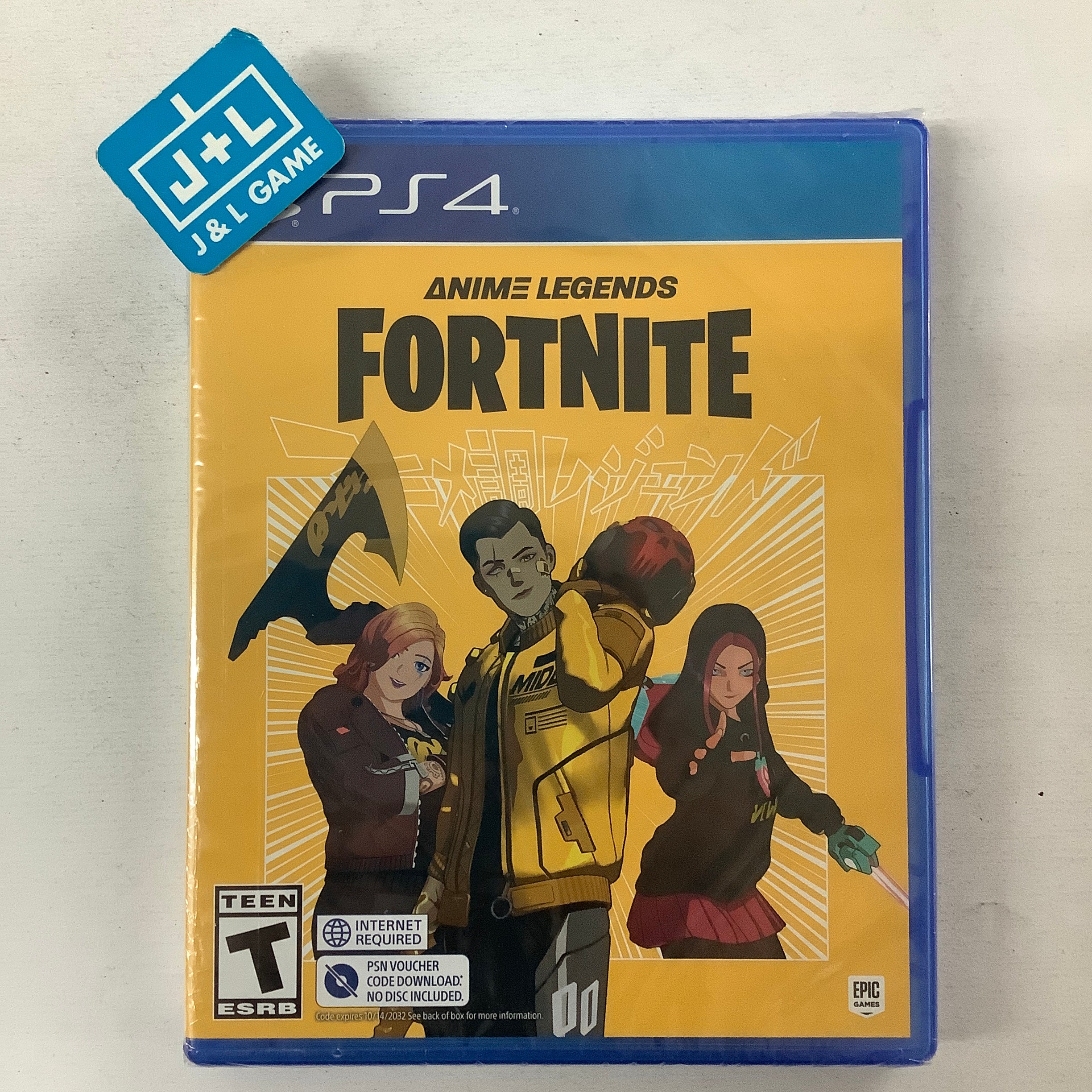 Fortnite Anime Legends - (PS4) PlayStation 4 Video Games Epic Games   