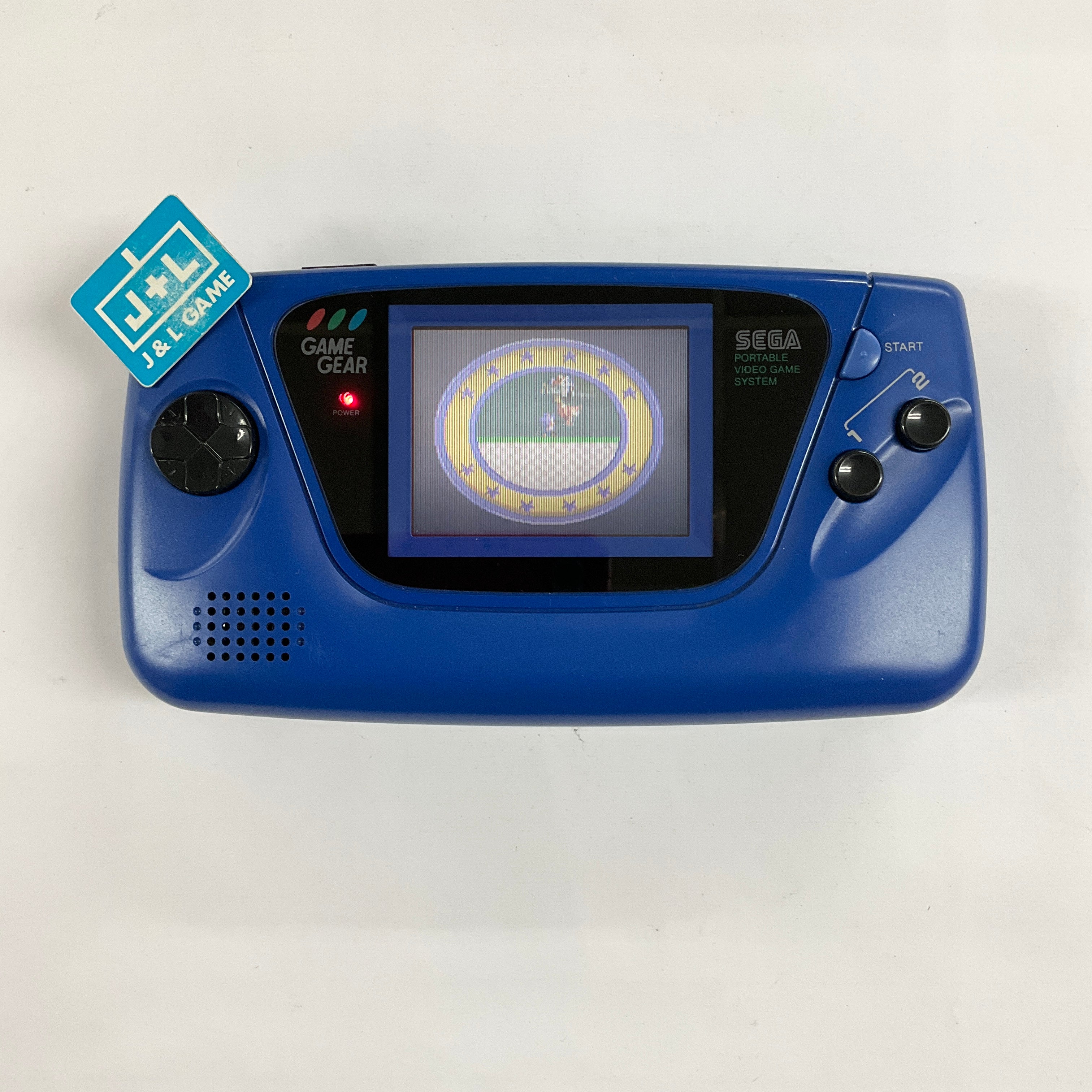 Sega Game Gear Blue Handheld shops Console