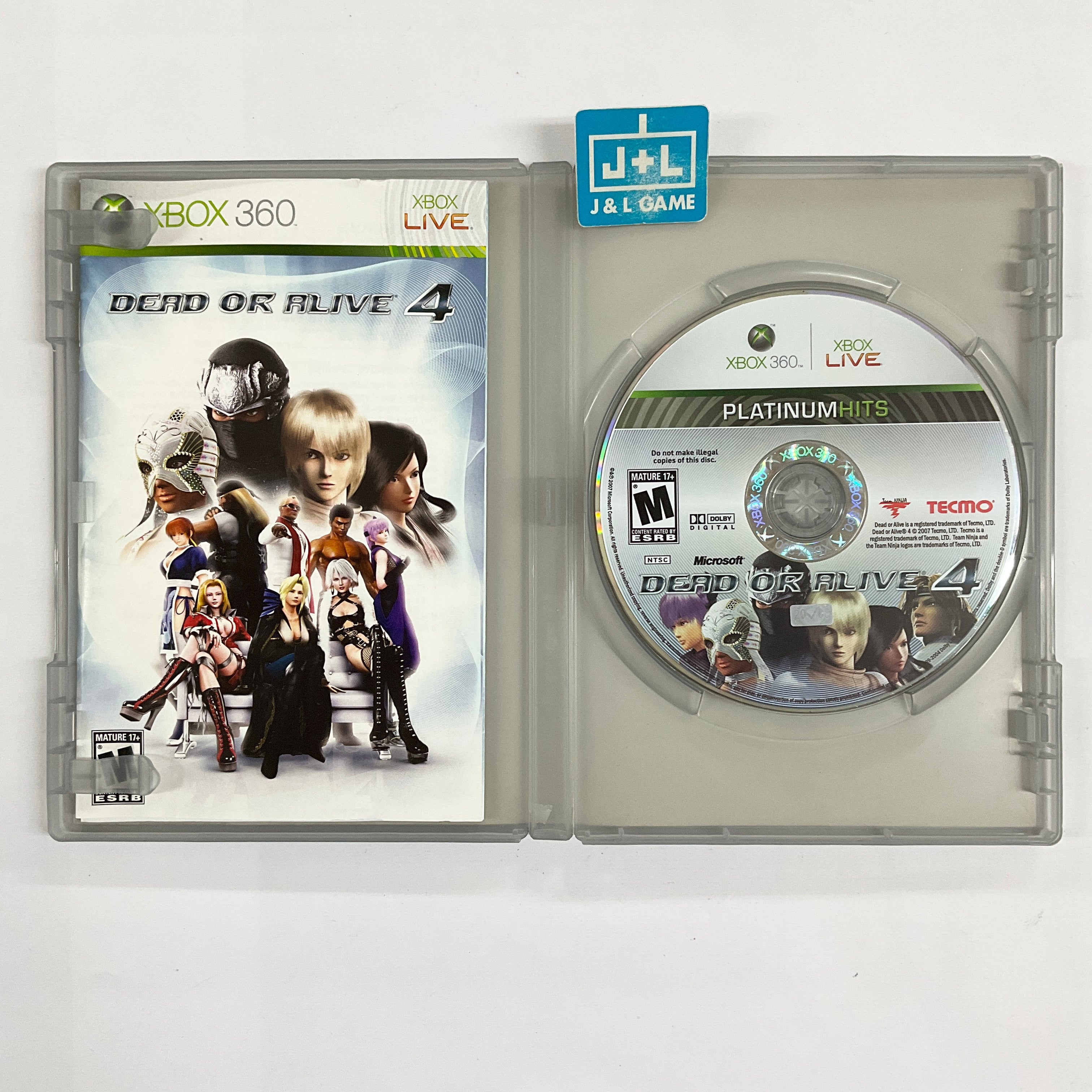 Dead or Alive 4 purchases Xbox 360