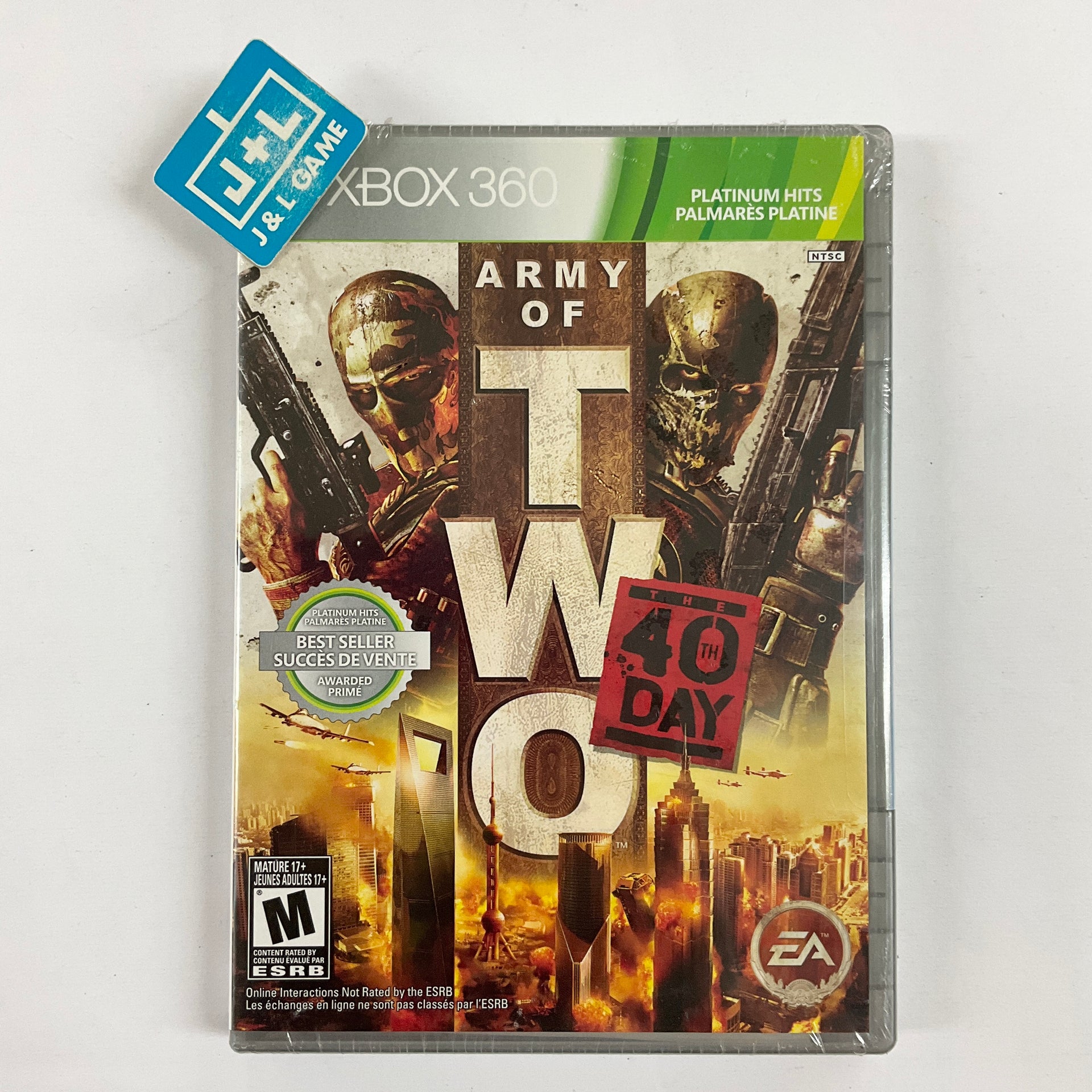 Army of Two: The 40th Day (Platinum Hits) - Xbox 360 | J&L Game