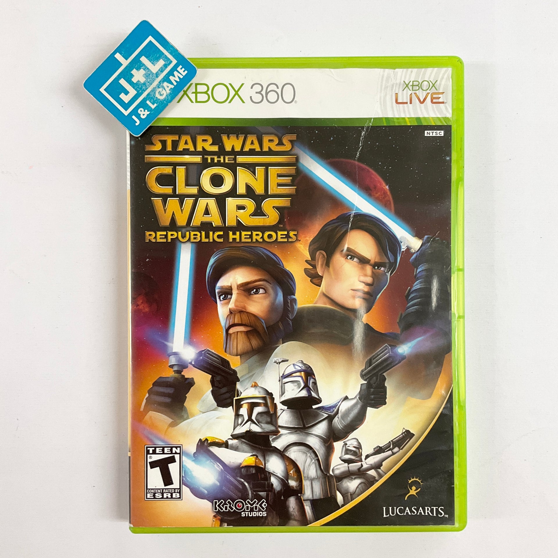 Star Wars The Clone Wars: Republic Heroes - Xbox 360 [Pre-Owned] | J&L Game