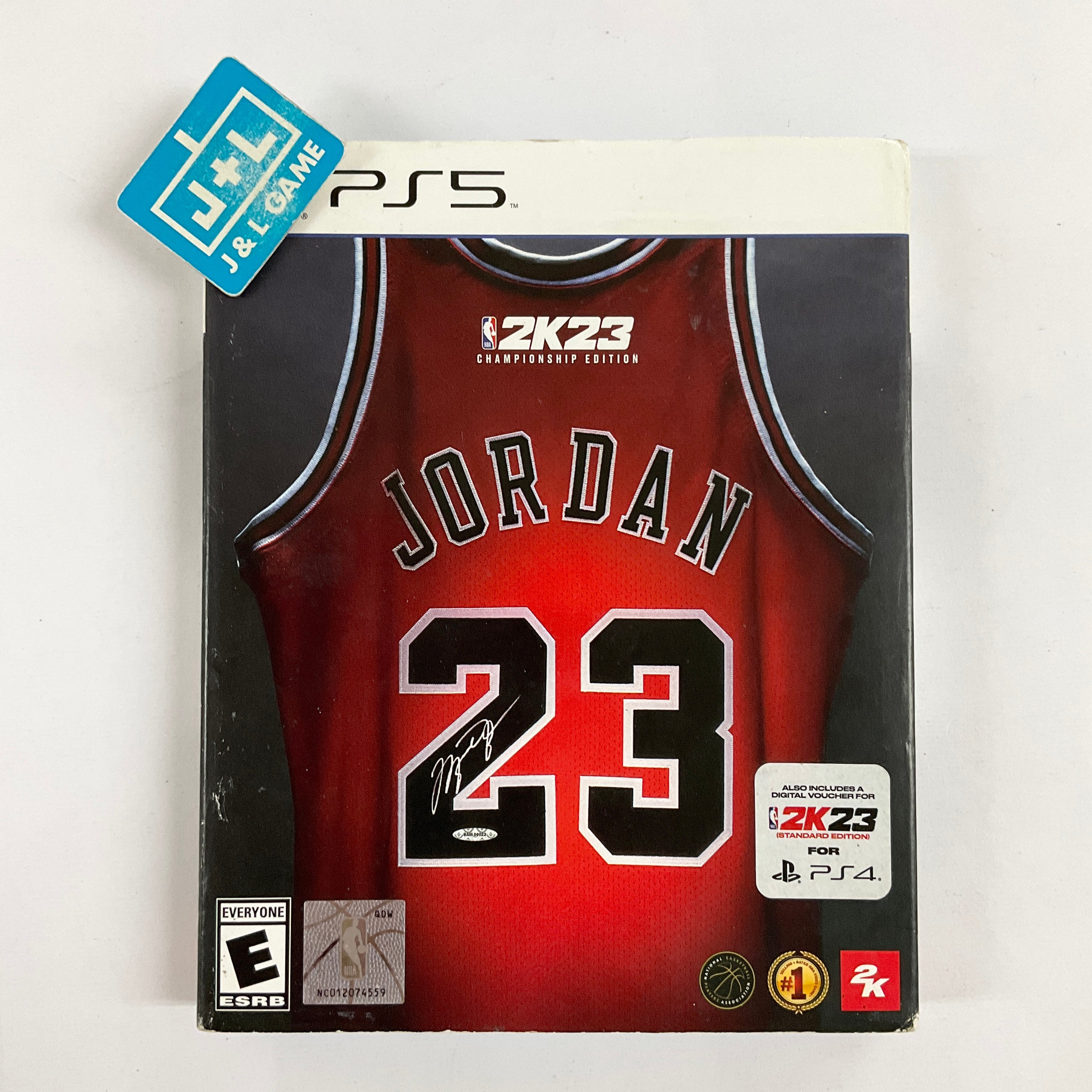 NBA 2K23 CHAMPIONSHIP EDITION PS5. outlet ALL CODES INCLUDED