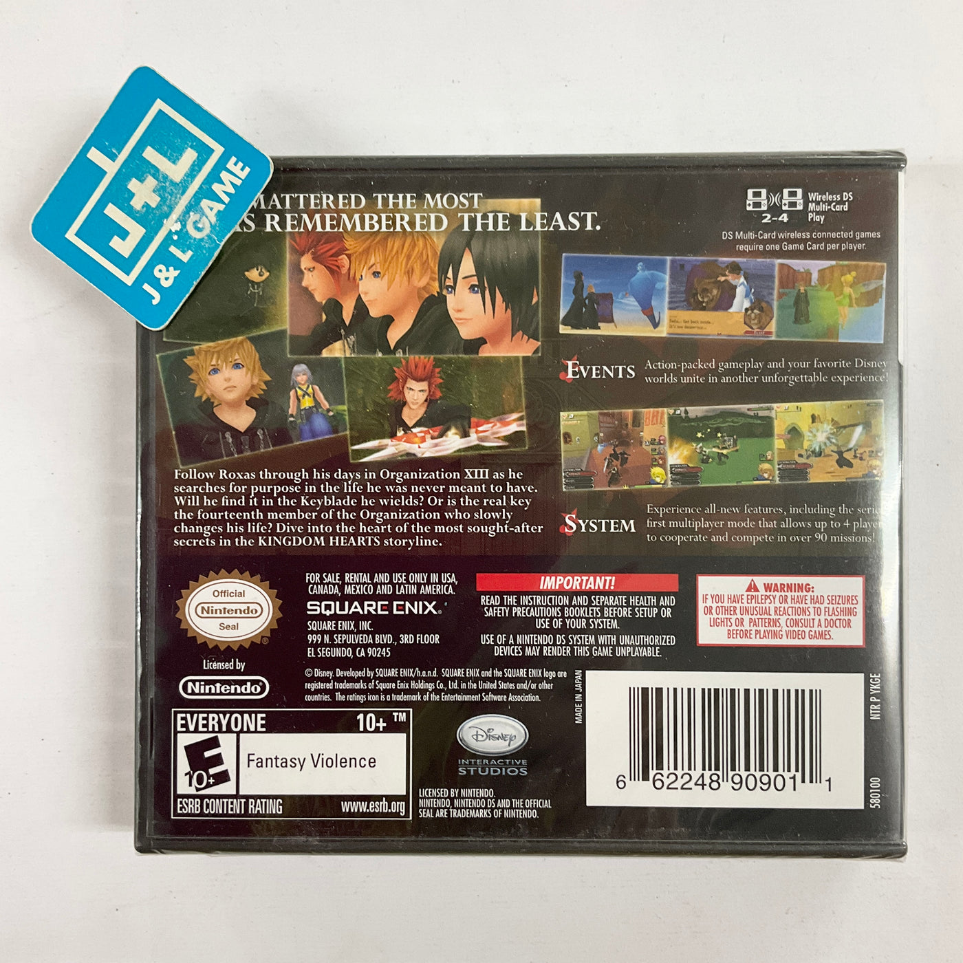 Kingdom Hearts 358/2 Days - (NDS) Nintendo DS