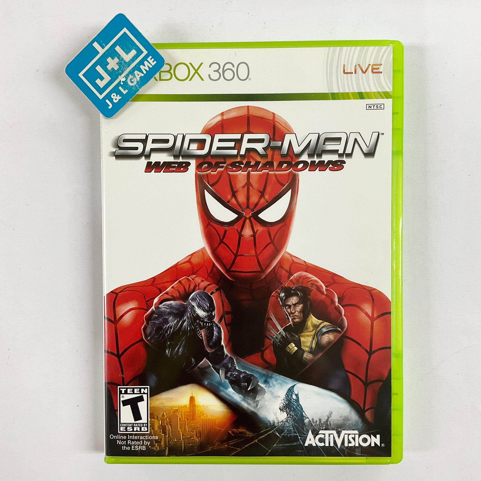 Nintendo Wii Spider-Man: Web of Shadows Video Games for sale