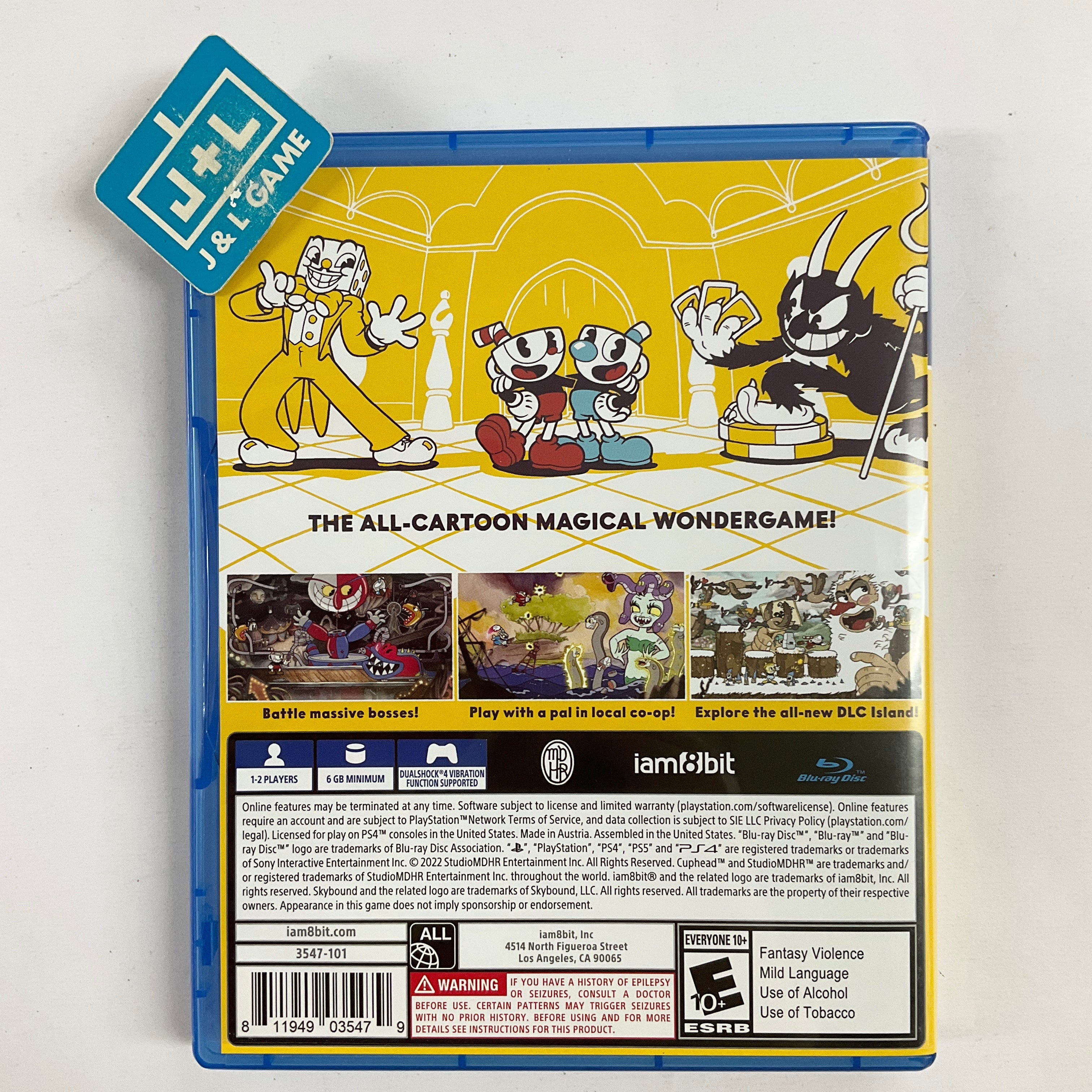 Cuphead - (PS4) PlayStation 4 [Pre-Owned] Video Games iam8bit   