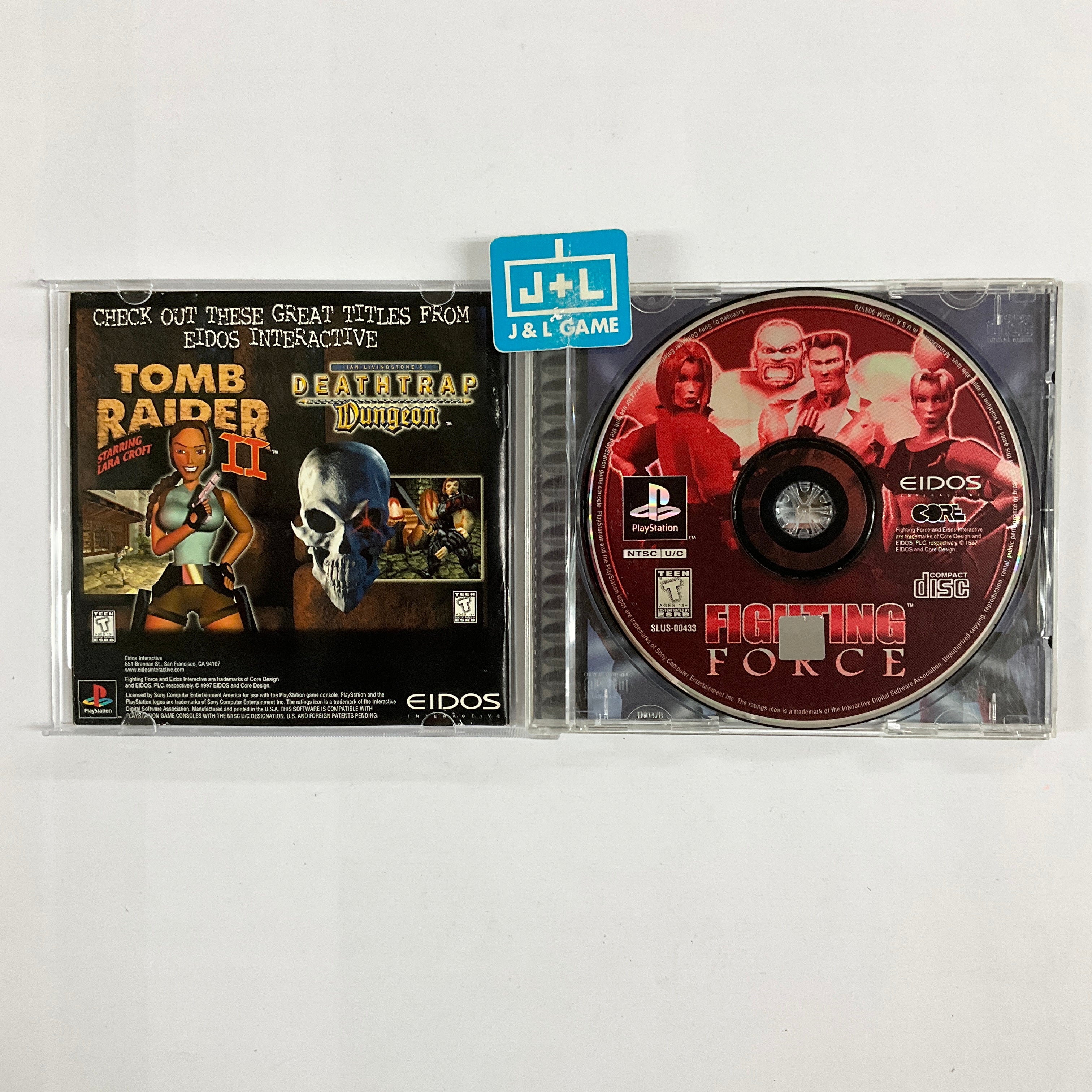 Fighting Force - (PS1) Playstation 1 [Pre-Owned] Video Games Eidos Interactive   