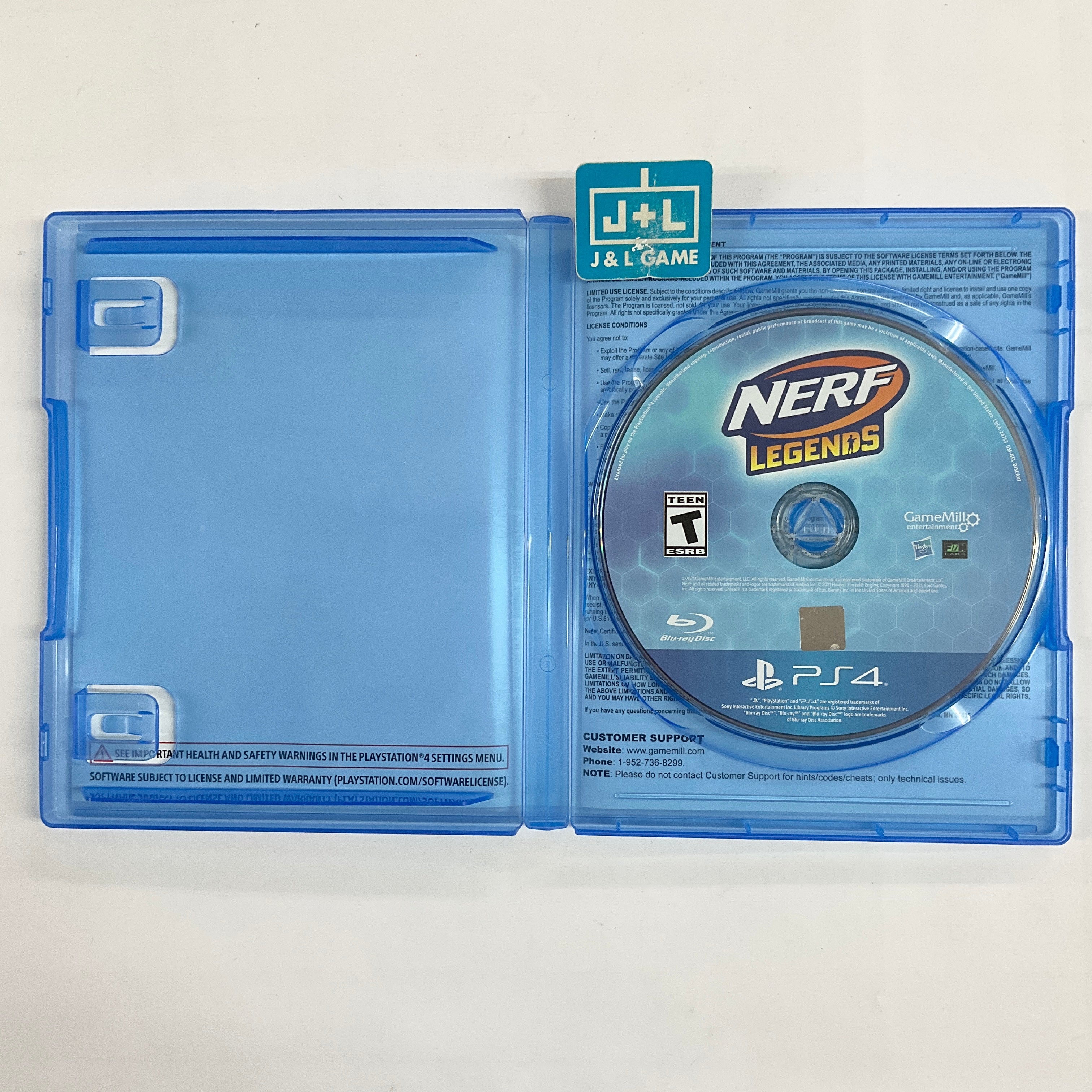 NERF Legends - (PS4) PlayStation 4 [Pre-Owned] Video Games GameMill Entertainment