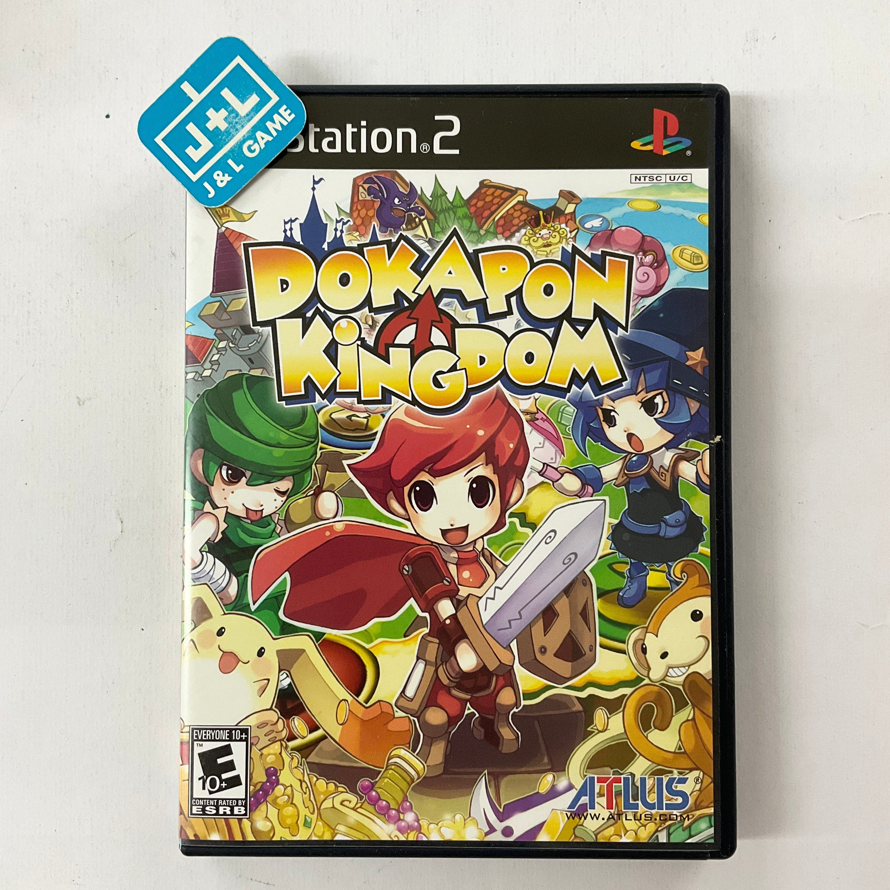 Dokapon Kingdom (Sony PlayStation 2, 2008) ps2 outlets Complete