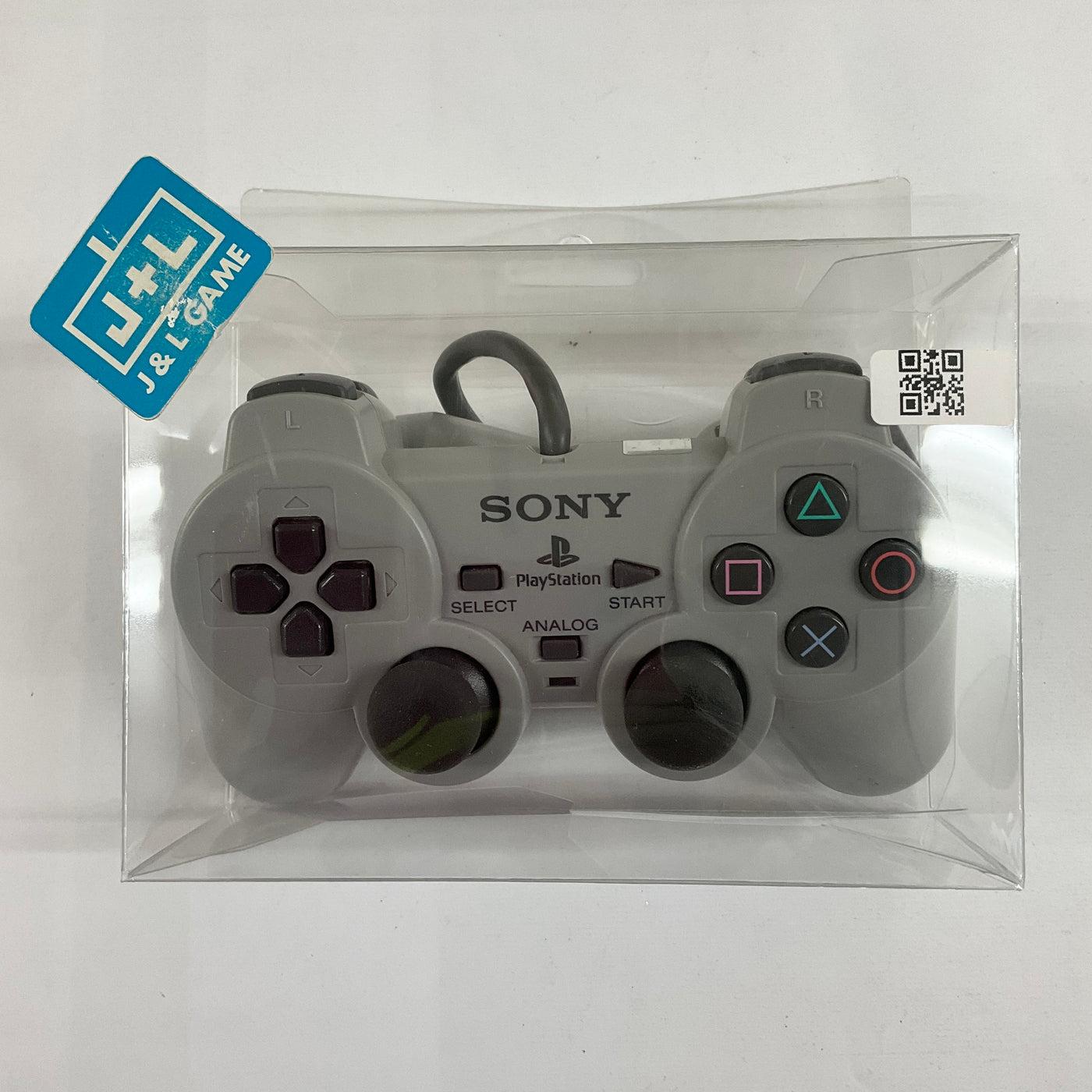 Sony Playstation Dual Analog Controller (Gray) - (PS1) PlayStation