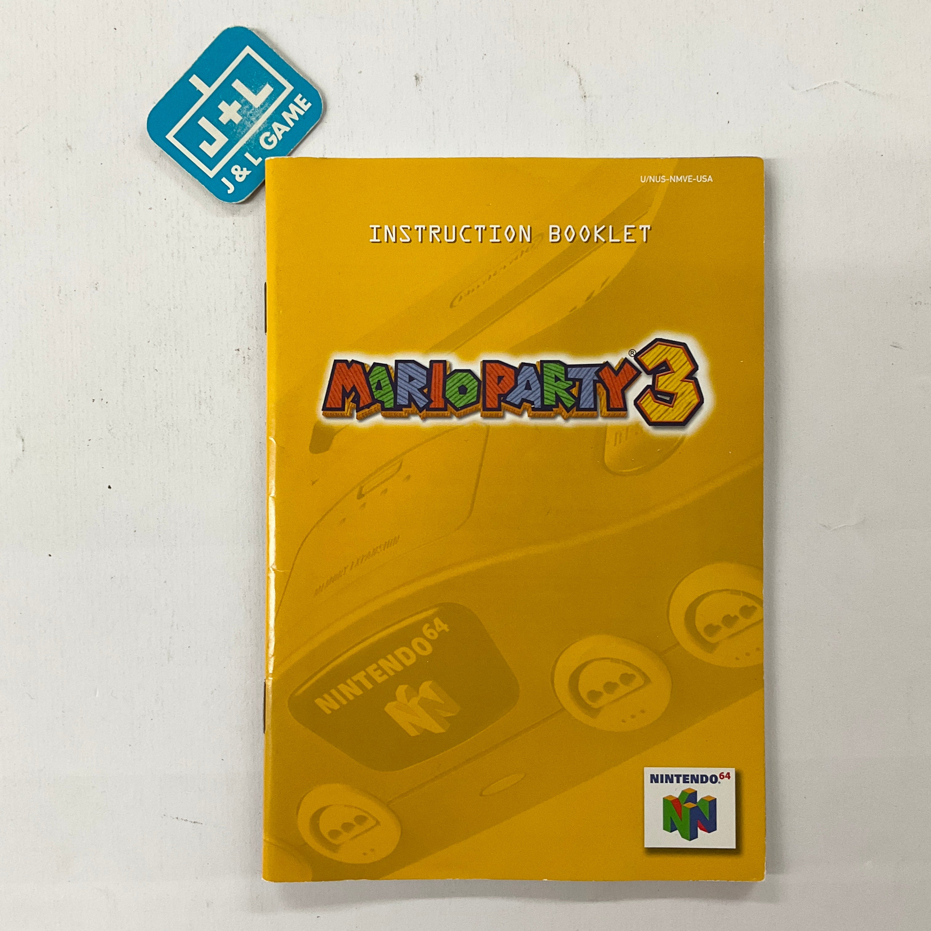 Mario Party 1 Authentic Game Nintendo 64 WORKING with Manual cheapest N64