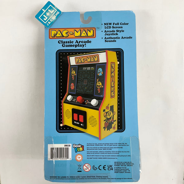 Basic Fun Pac-Man Mini Arcade – J&L Video Games New York City