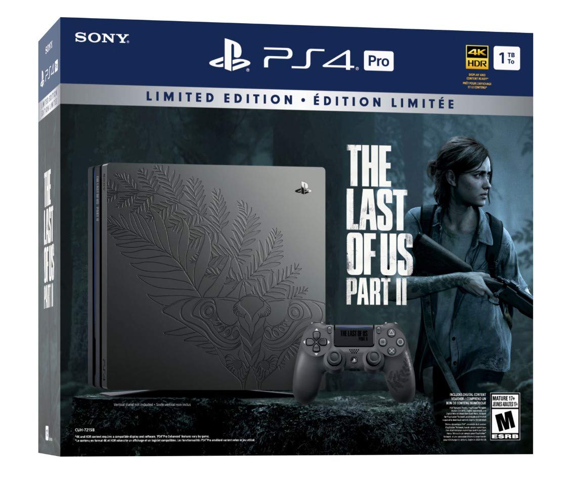 SONY PlayStation 4 Pro 1TB Limited Edition Console (The Last of Us: Part II) - (PS4) Playstation 4 [Pre-Owned] Consoles Sony   