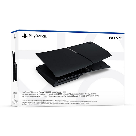 Sony PlayStation 5 DISC Slim Console Cover (Midnight Black) - (PS5) Playstation 5 Accessories Sony   