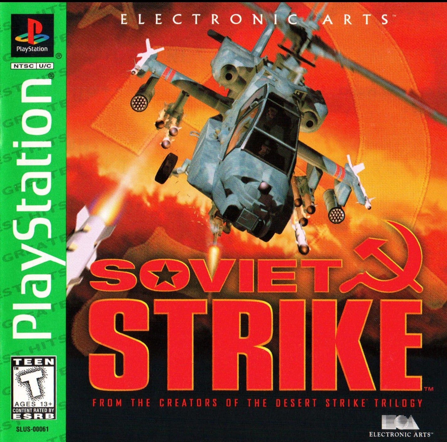 Soviet Strike (Greatest Hits) - (PS1) PlayStation 1 [Pre-Owned] Video Games Electronic Arts   