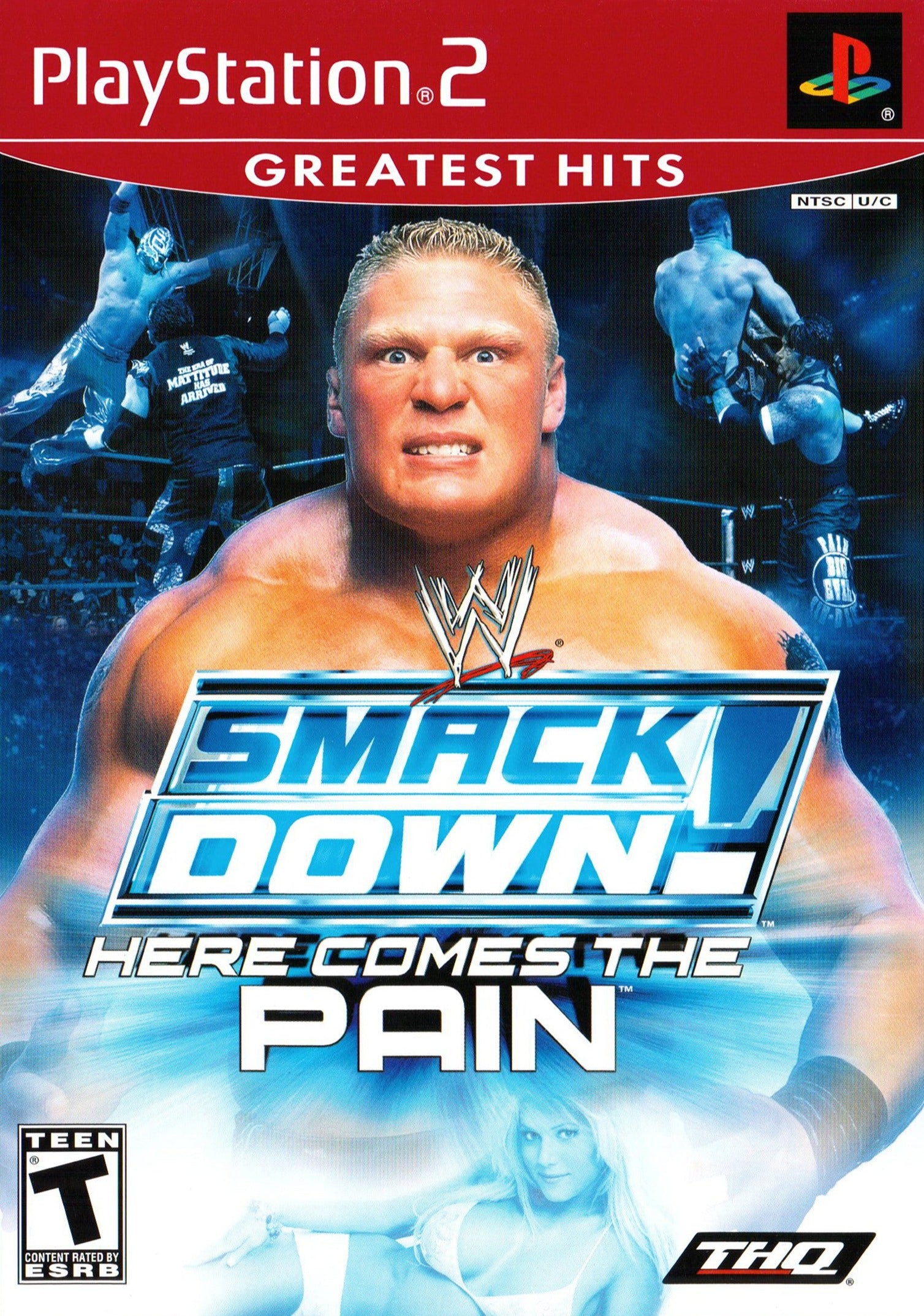 WWE SmackDown! Here Comes the Pain (Greatest Hits) - (PS2) PlayStation ...