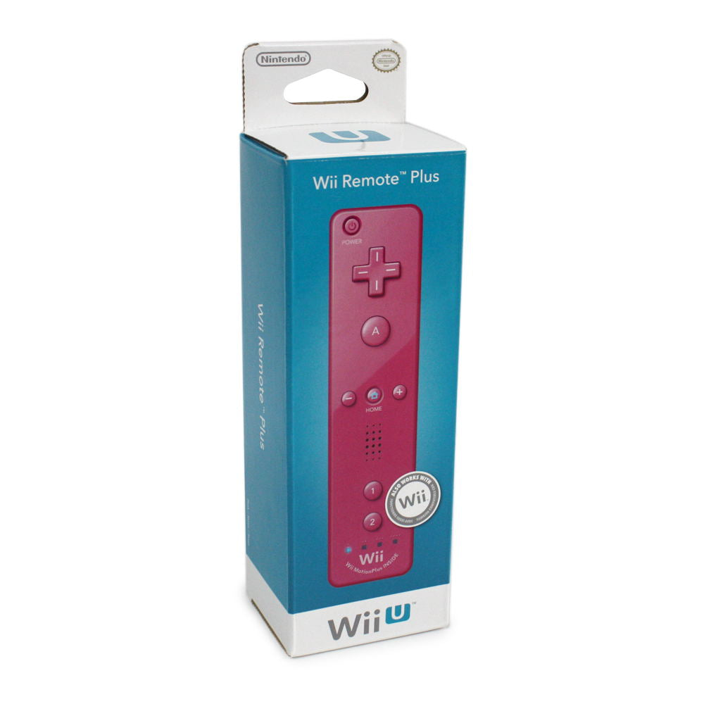 Nintendo Wii U Remote Controller Plus (Pink) - Nintendo Wii U [Pre-Owned] Accessories Nintendo