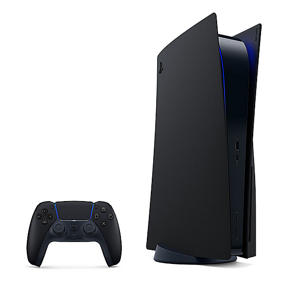 Sony PlayStation 5 DISC Slim Console Cover (Midnight Black) - (PS5) Playstation 5 Accessories Sony   