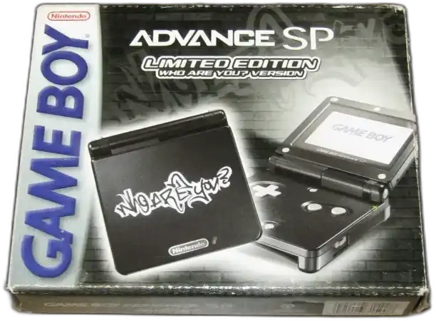 Nintendo Game Boy Advance SP Console AGS-001 (Who Are You) - (GBA) Game Boy Advance SP [Pre-Owned] Consoles Nintendo   