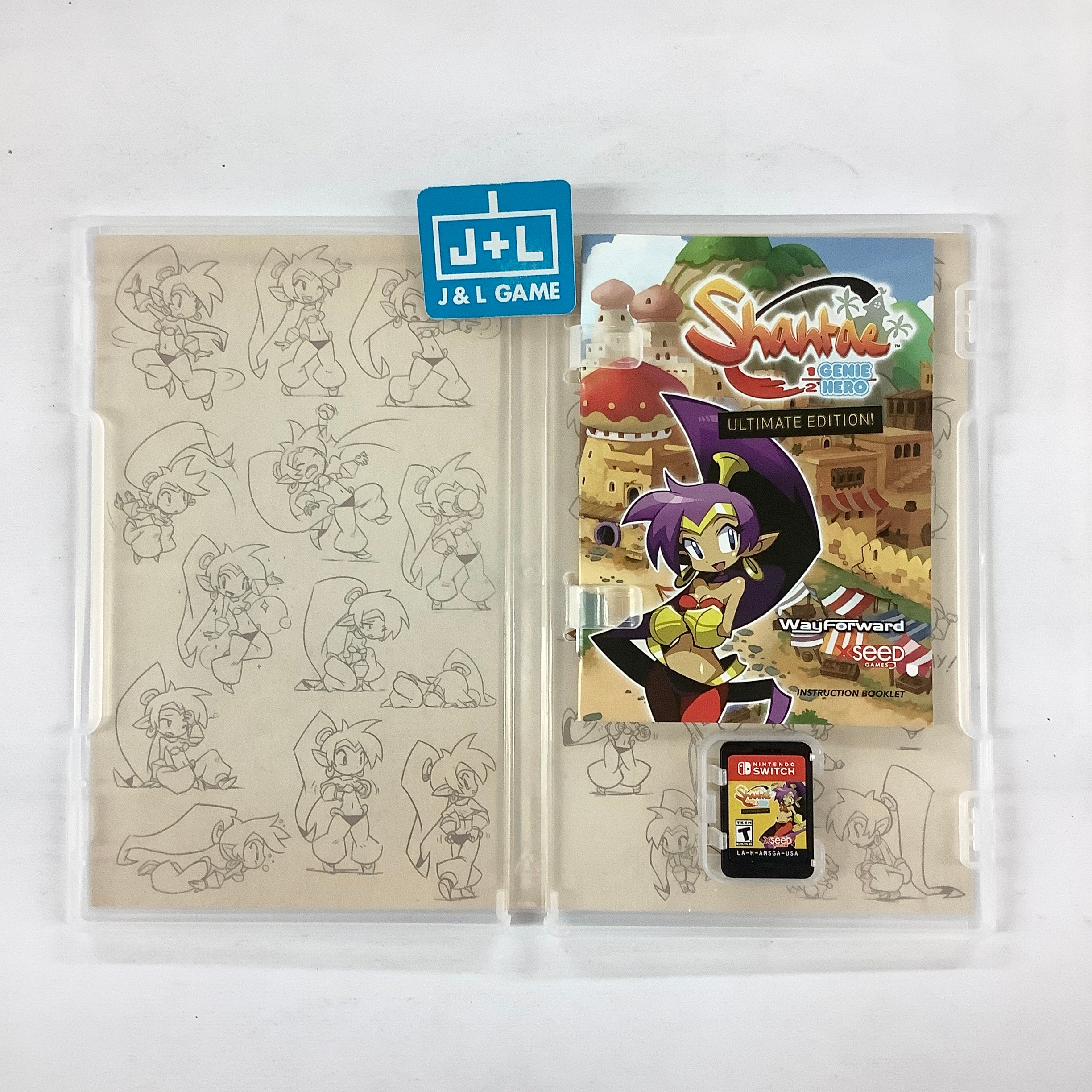 Shantae: Half-Genie Hero Ultimate Edition (Day One Limited Edition) - (NSW) Nintendo Switch [Pre-Owned] Video Games XSEED Games   