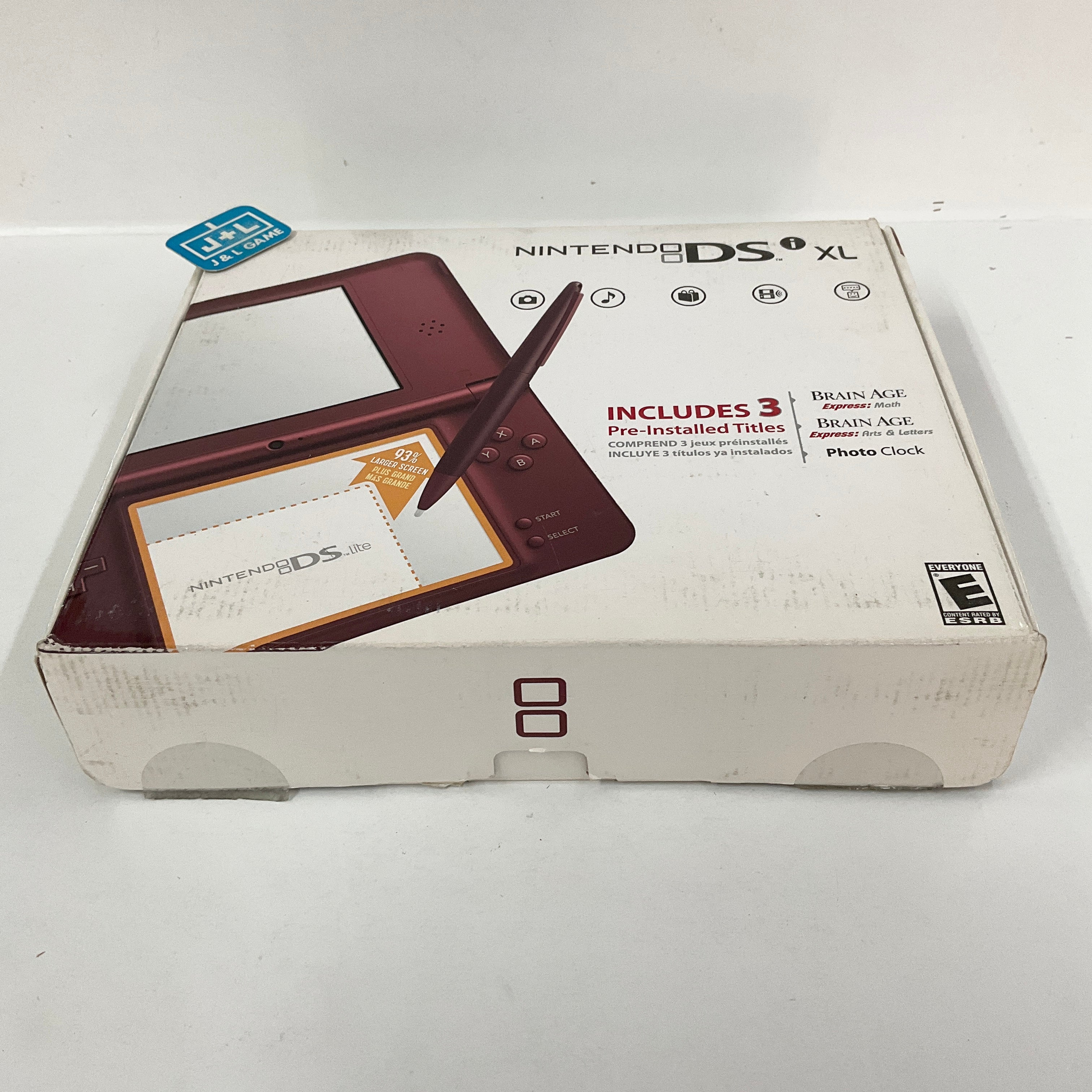 Nintendo DSi XL Console (Burgundy) - (NDS) Nintendo DS [Pre-Owned] Consoles Nintendo   