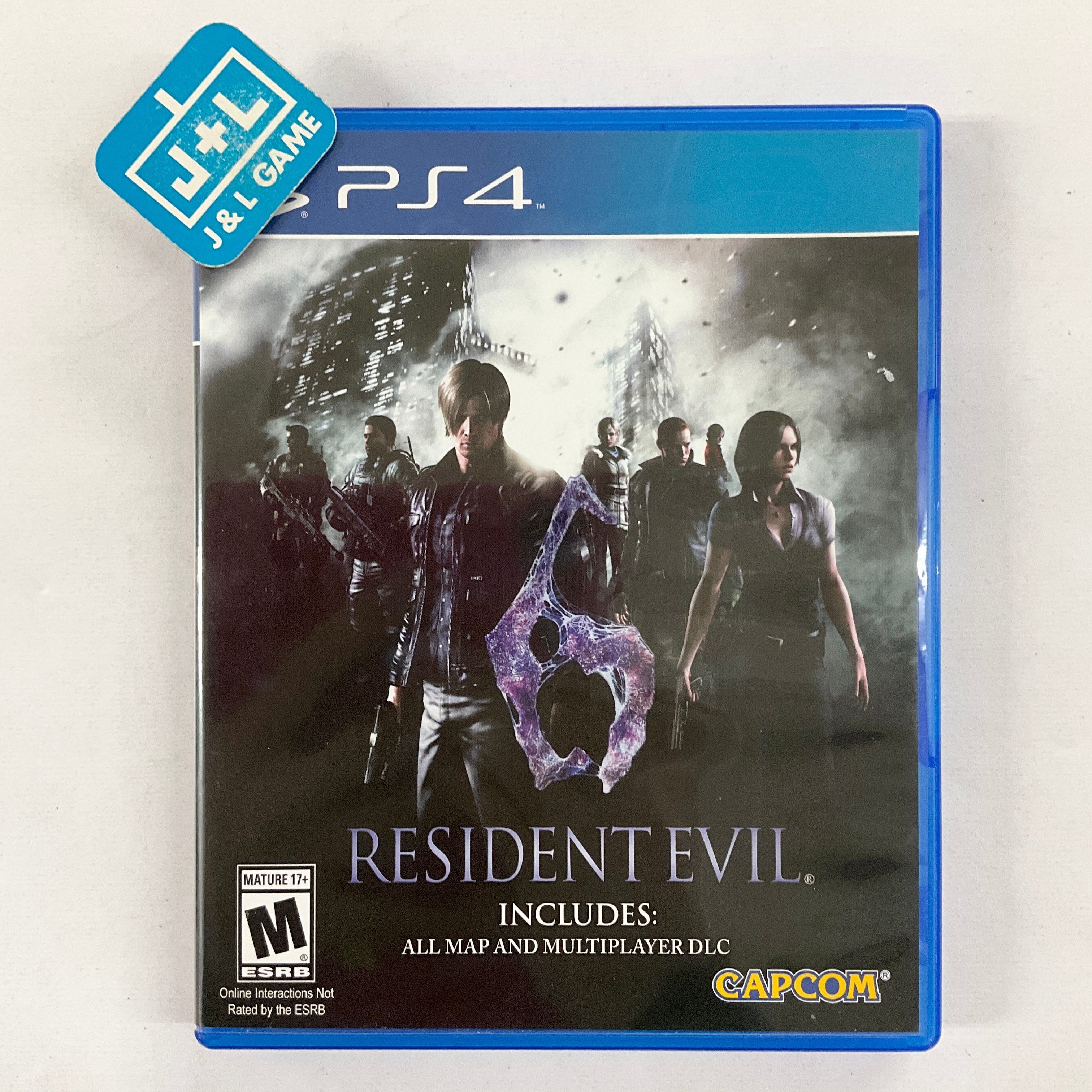 Resident Evil 6 - (PS4) PlayStation 4 [Pre-Owned] Video Games Capcom   