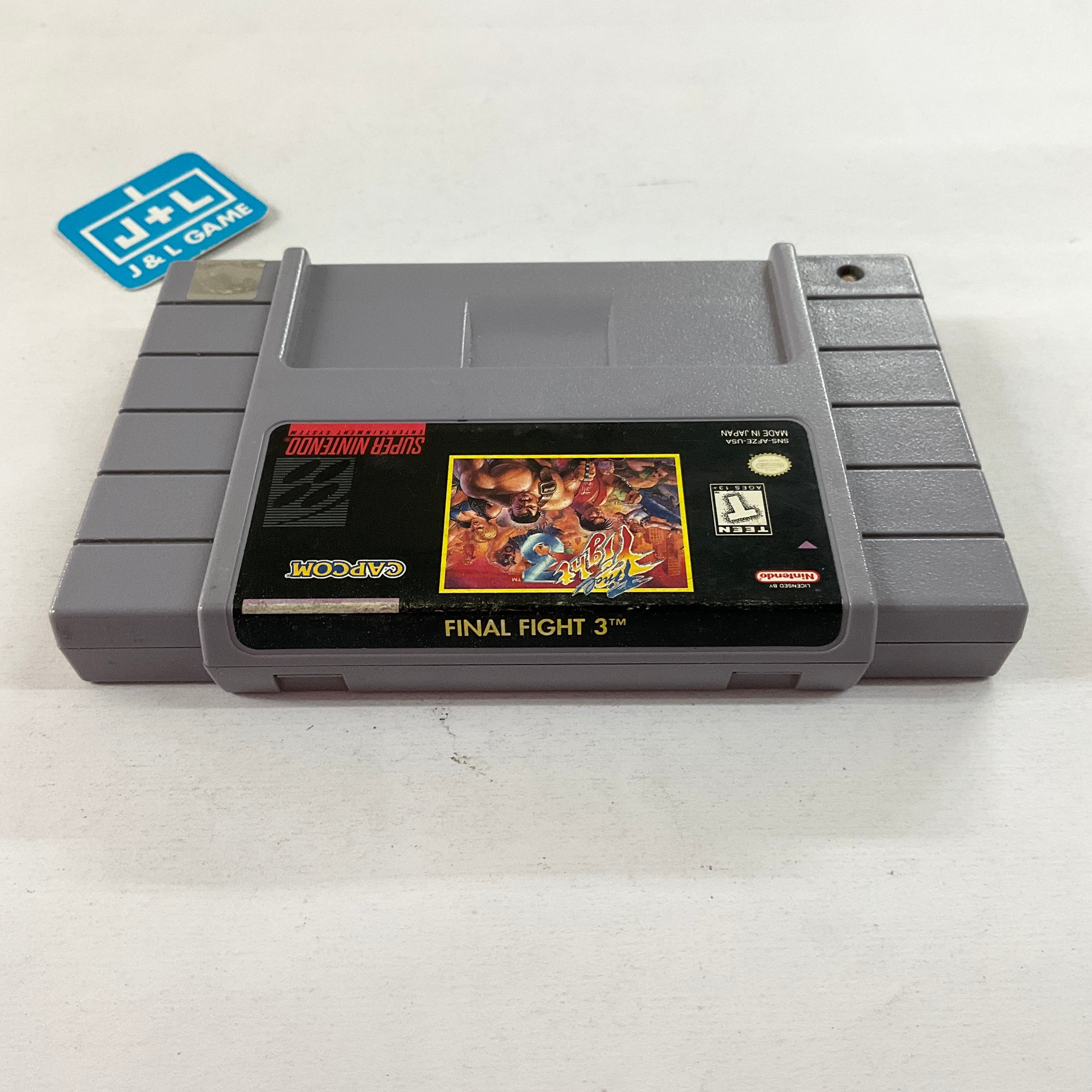 Final Fight 3 - (SNES) Super Nintendo [Pre-Owned] Video Games Capcom   