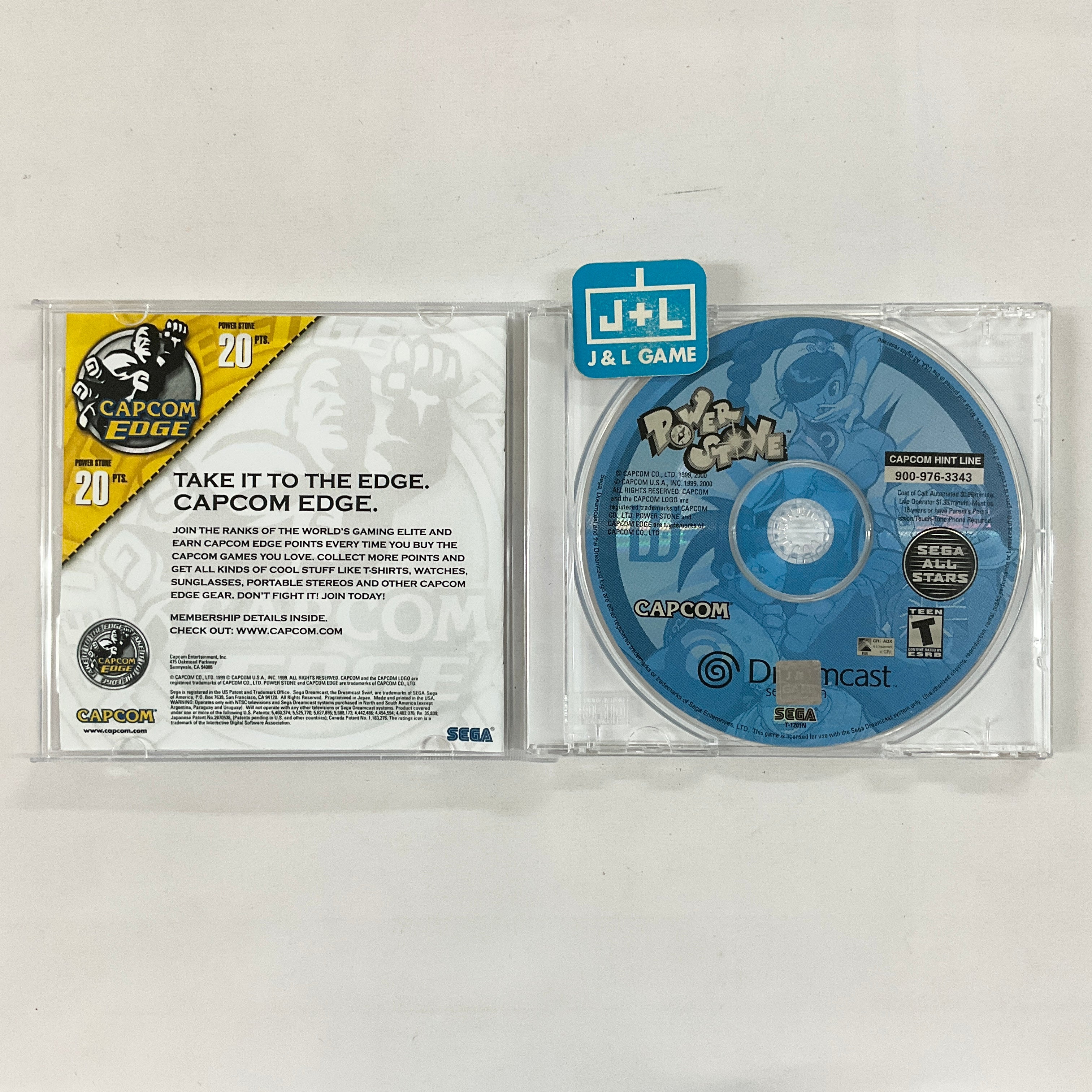 Power Stone - (DC) SEGA Dreamcast [Pre-Owned] Video Games Capcom   