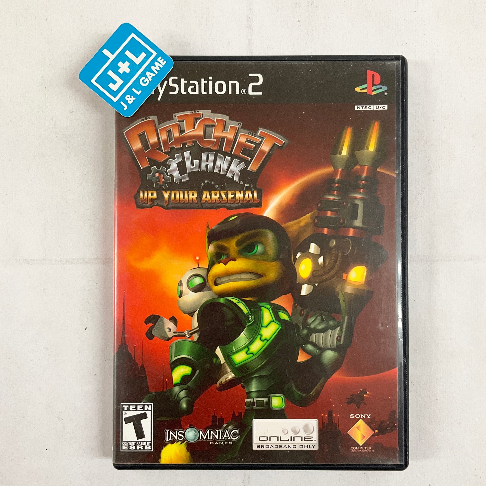 Ratchet & Clank - (PS2) PlayStation 2 [Pre-Owned] – J&L Video