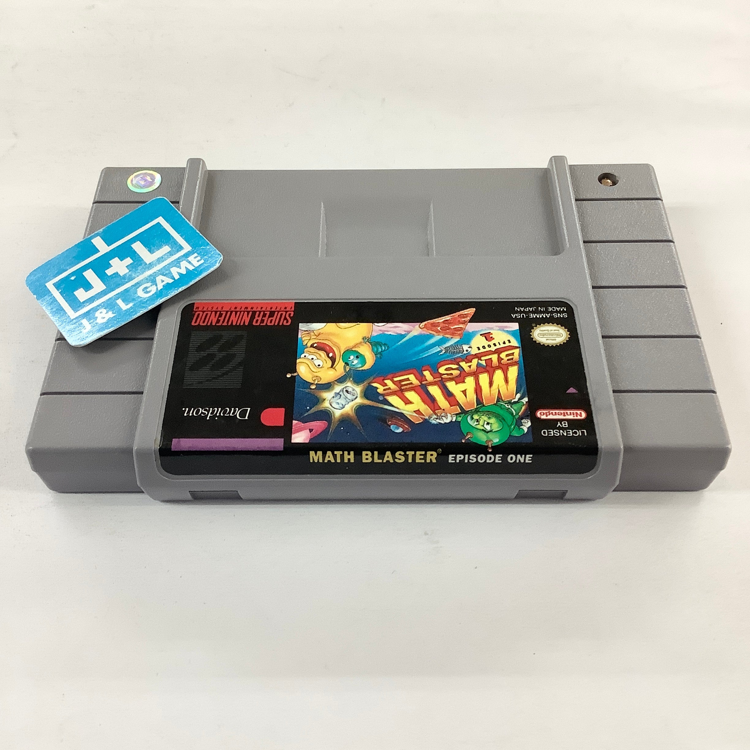 Math Blaster: Episode 1 - (SNES) Super Nintendo [Pre-Owned] | J&L Game