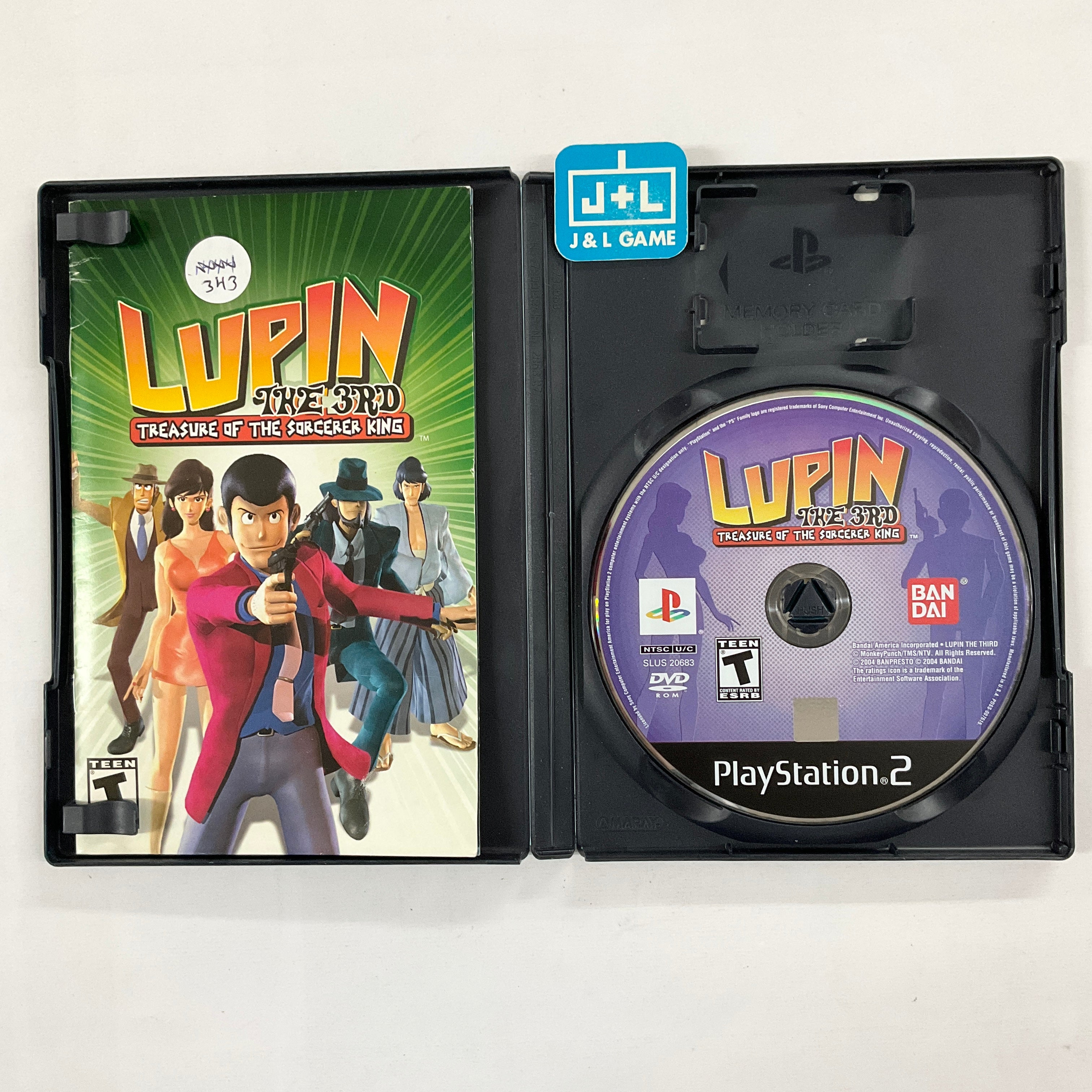 Lupin the 3rd: Treasure of the Sorcerer King - (PS2) PlayStation 2  [Pre-Owned]