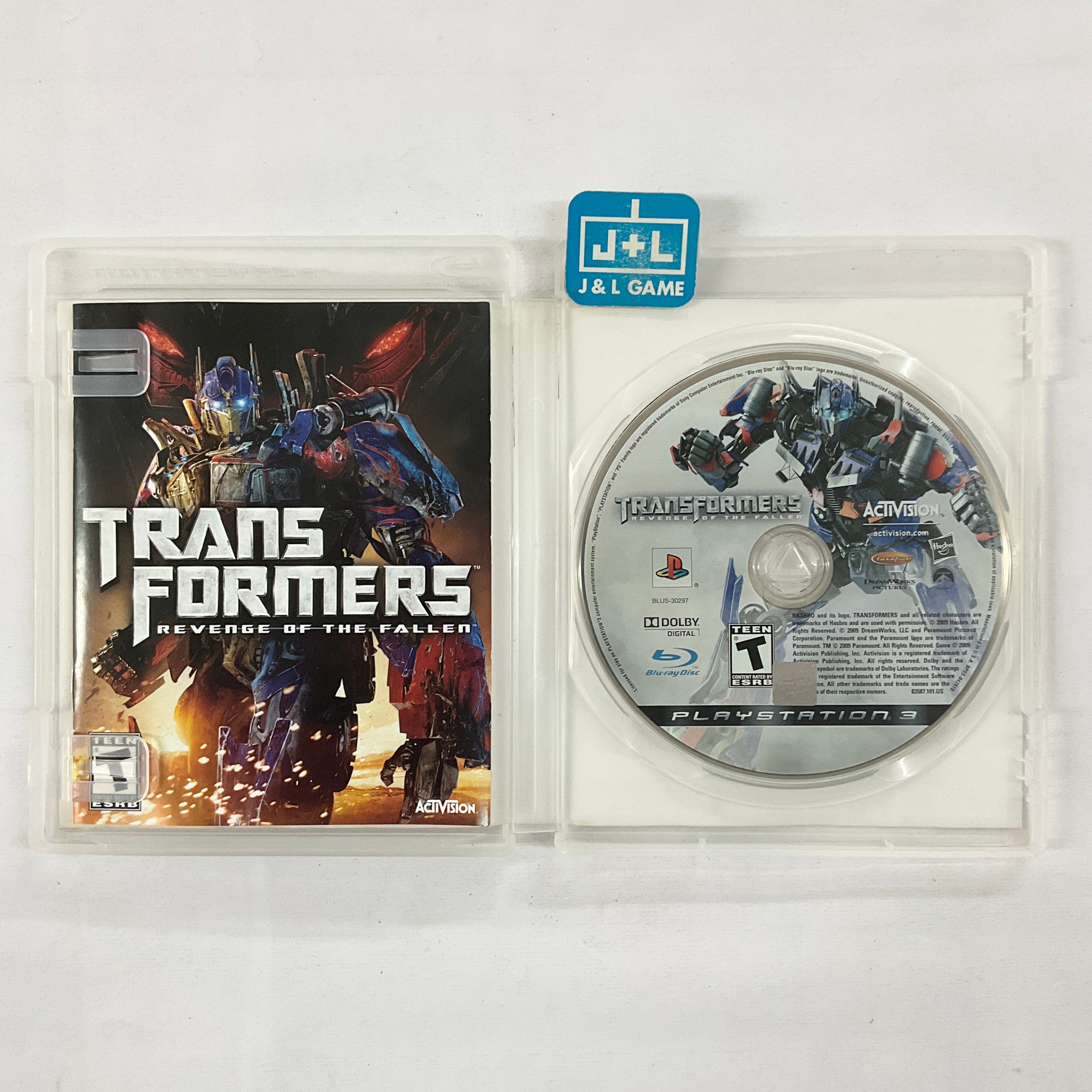 Transformers: Revenge of the Fallen - (PS3) PlayStation 3 [Pre-Owned] Video Games Activision   