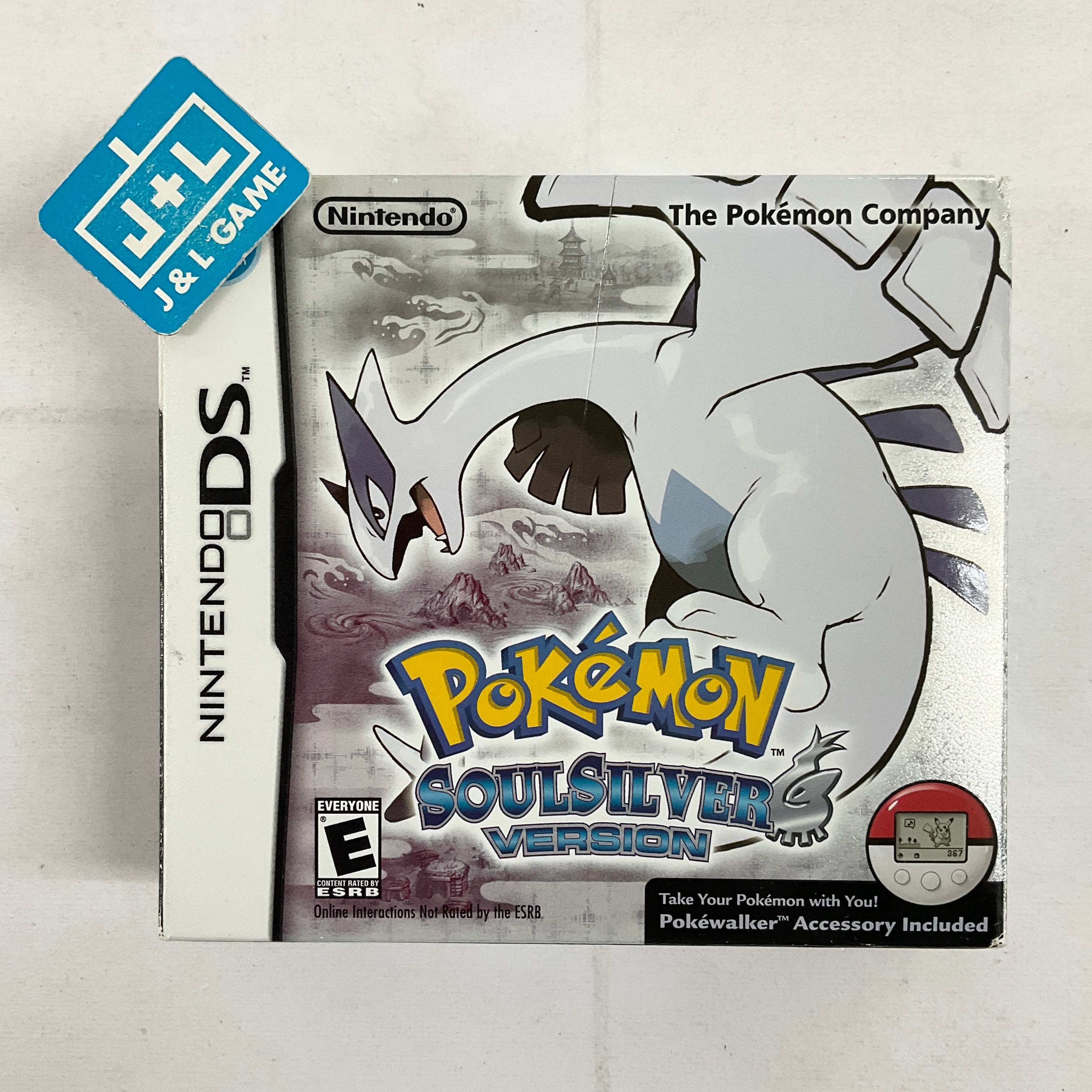 Pokemon SoulSilver Version (W/ Pokewalker)- (NDS) Nintendo DS [Pre