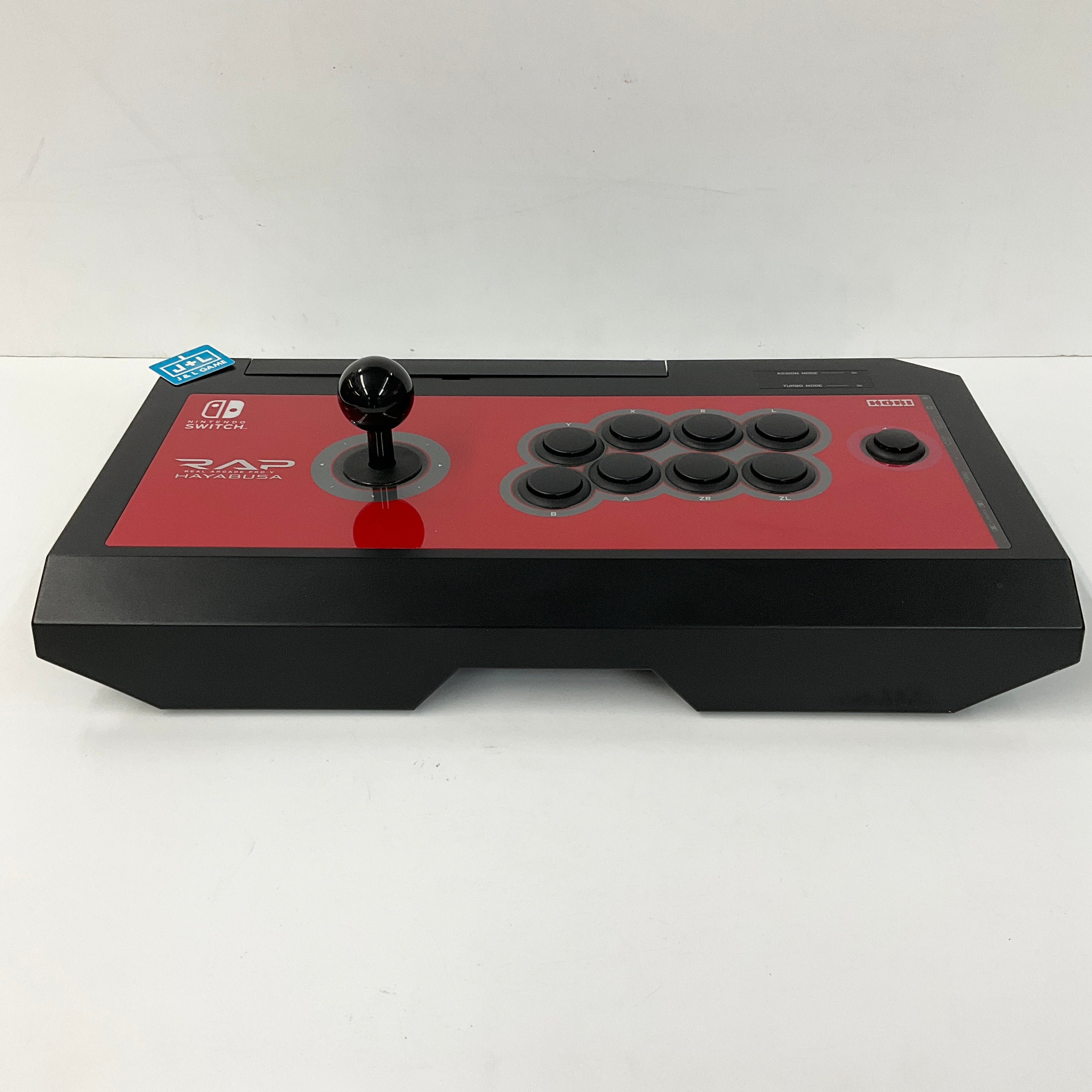 HORI Nintendo Switch Real Arcade Pro V Hayabusa Fight Stick - (NSW