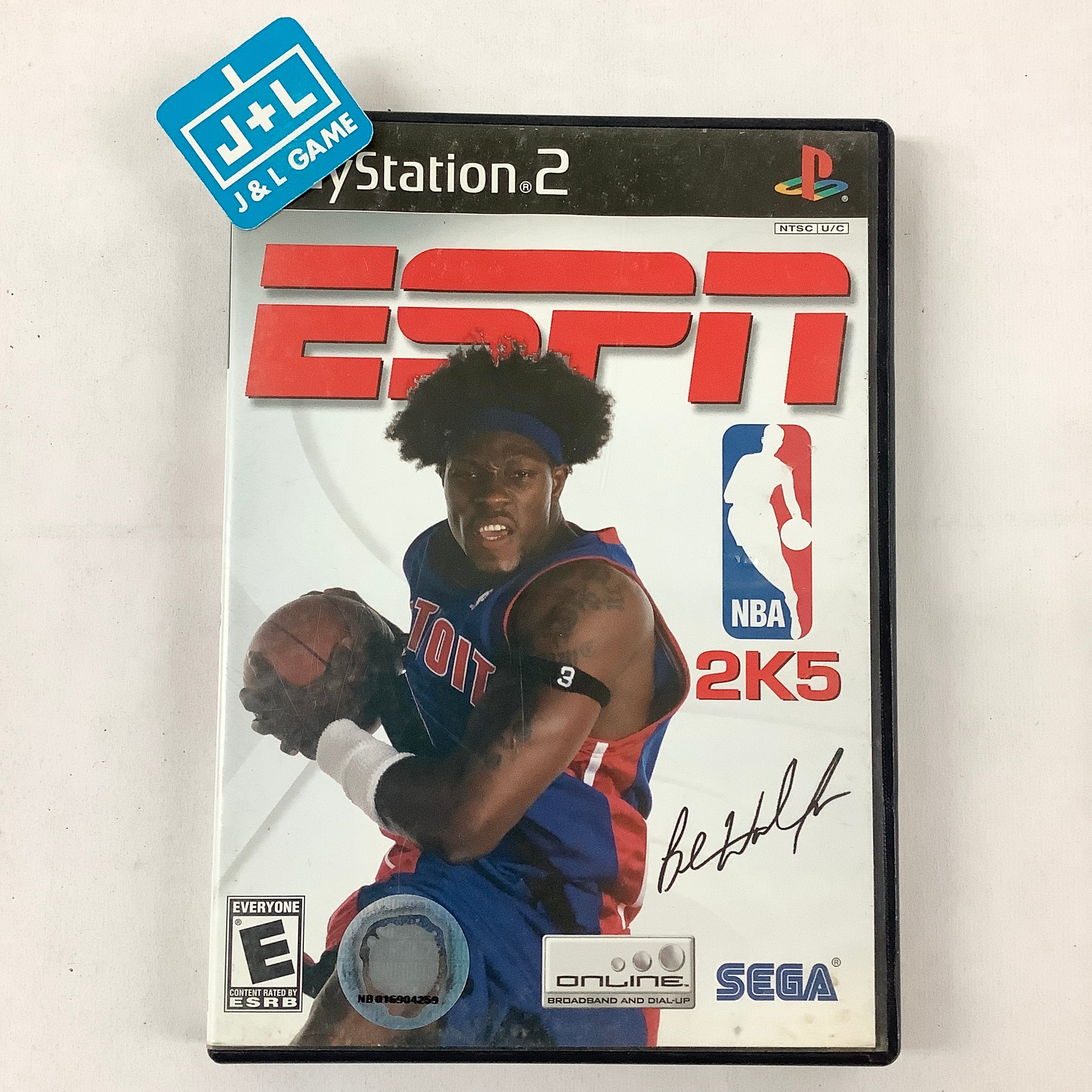 ESPN NBA 2K5 - (PS2) PlayStation 2 [Pre-Owned] Video Games Sega   