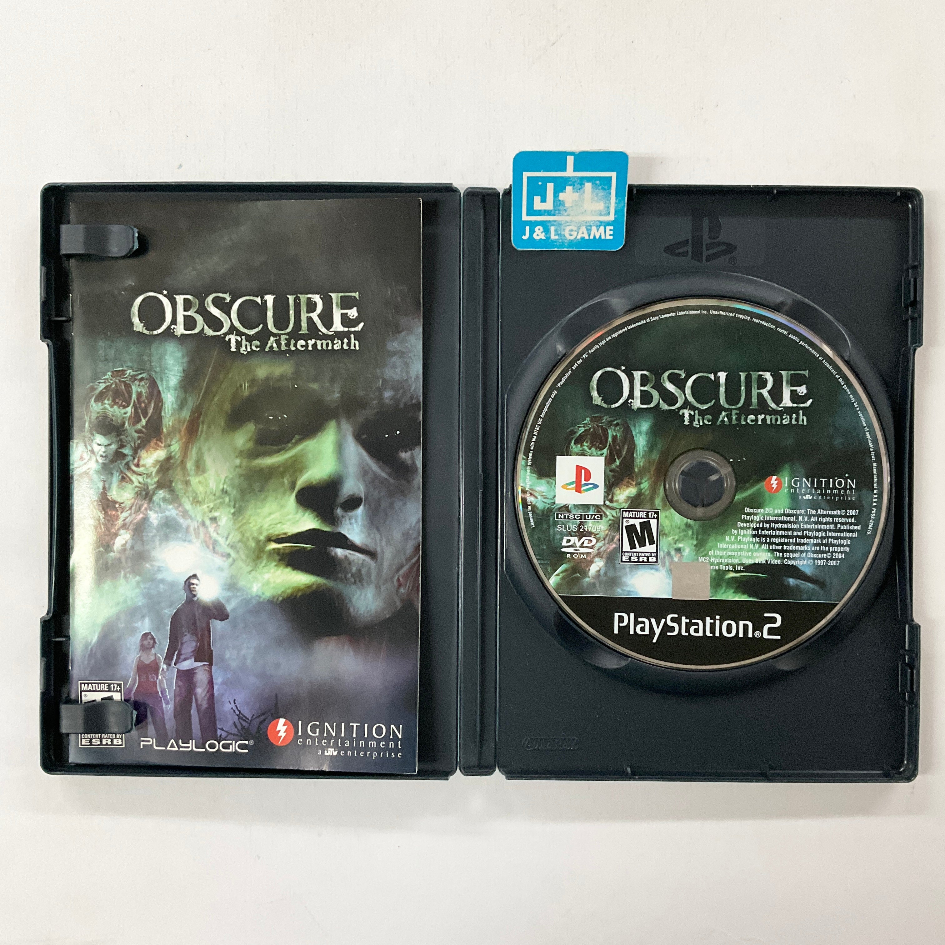 Obscure: The Aftermath - (PS2) PlayStation 2 [Pre-Owned] | J&L Game