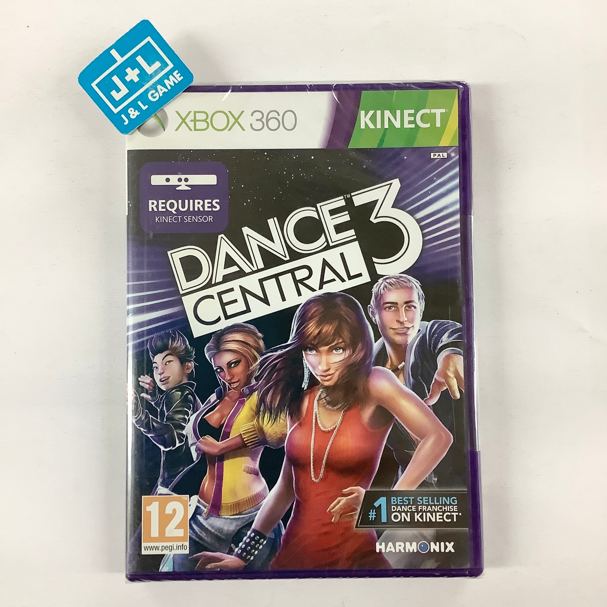 Xbox 360 game lot of 4 Kinect video games; Nickelodeon Dance