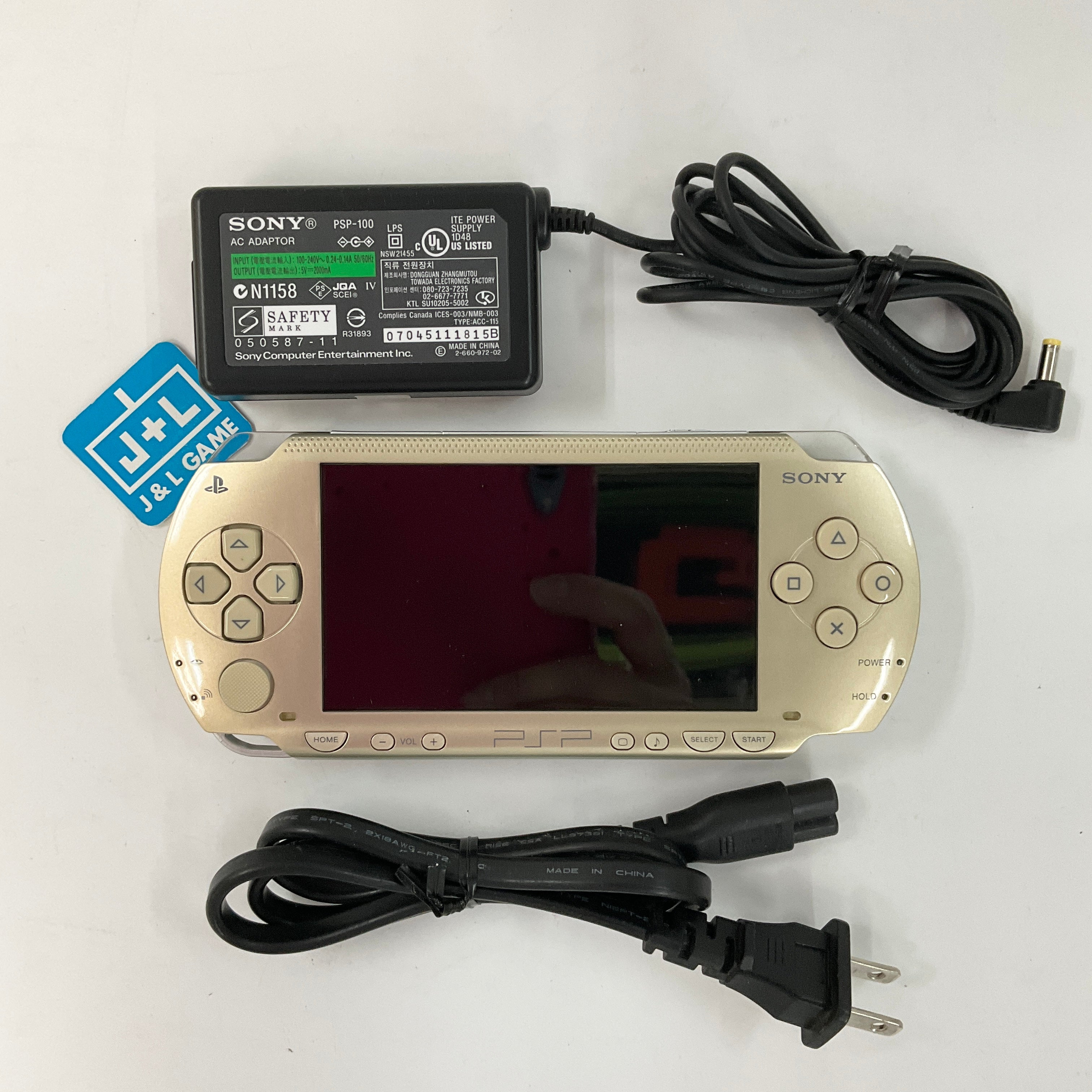 Sony PlayStation Portable 1000 Console (Champagne Gold) - Sony PSP  [Pre-Owned] (Japanese Import)