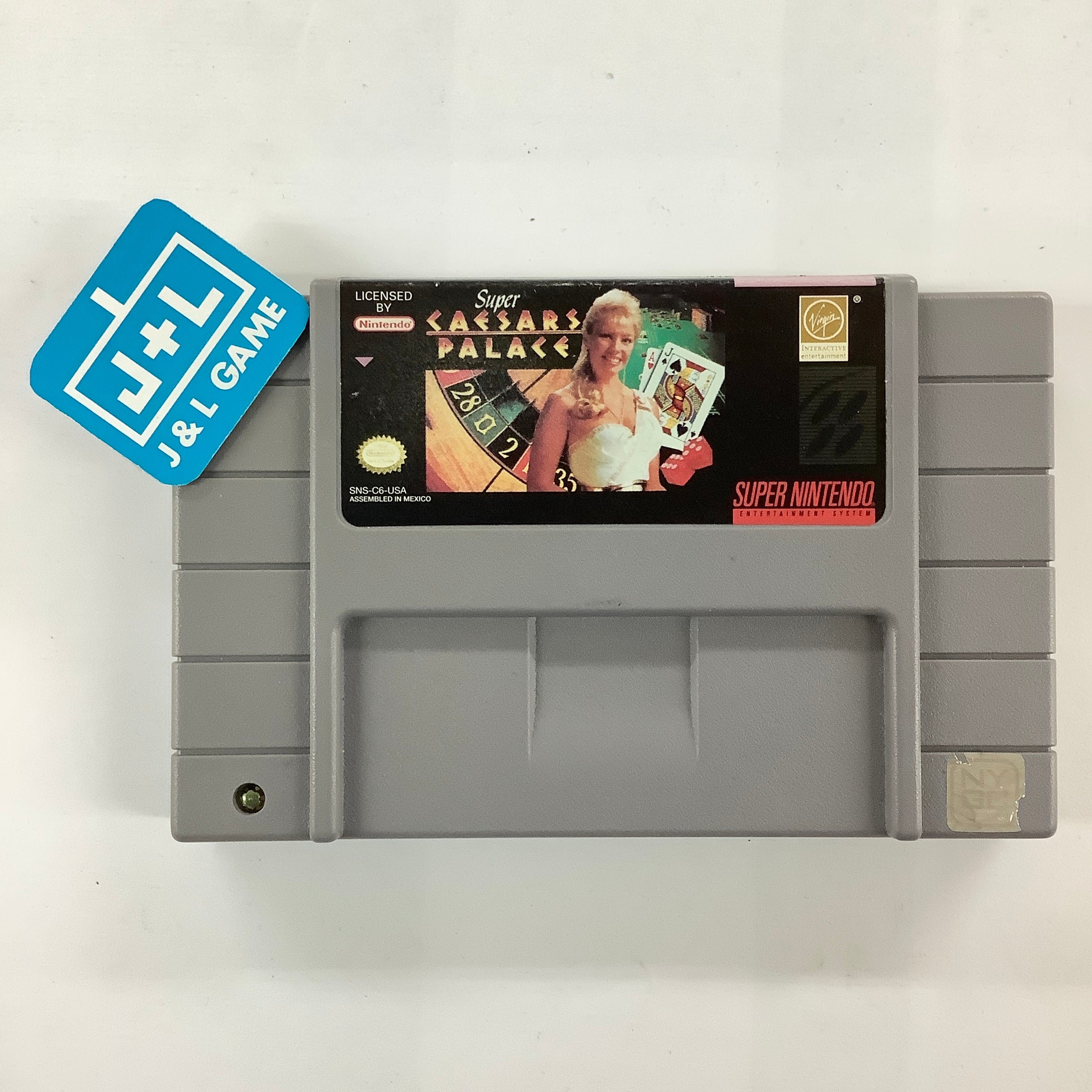 Snes super nintendo super 2024 caesars palace NEW