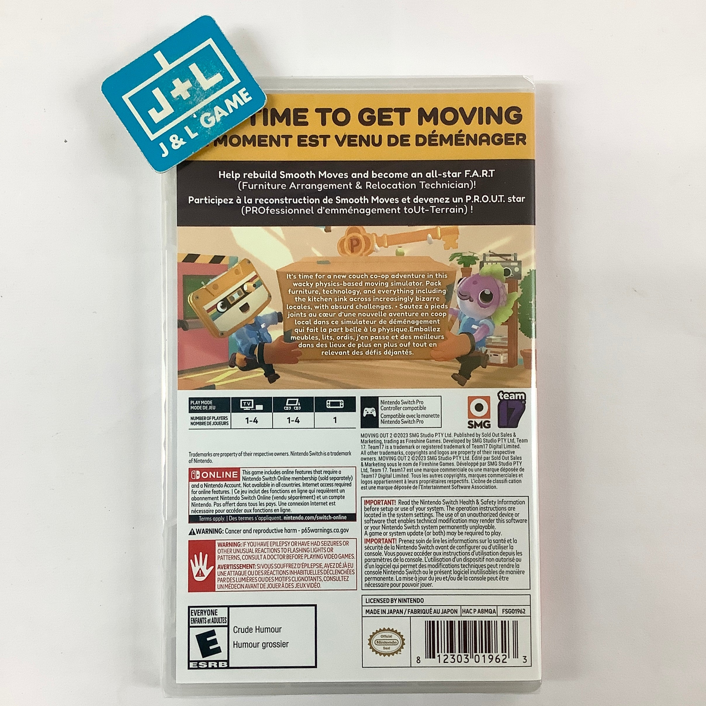 Moving Out 2 - (NSW) Nintendo Switch Video Games Fireshine Games   