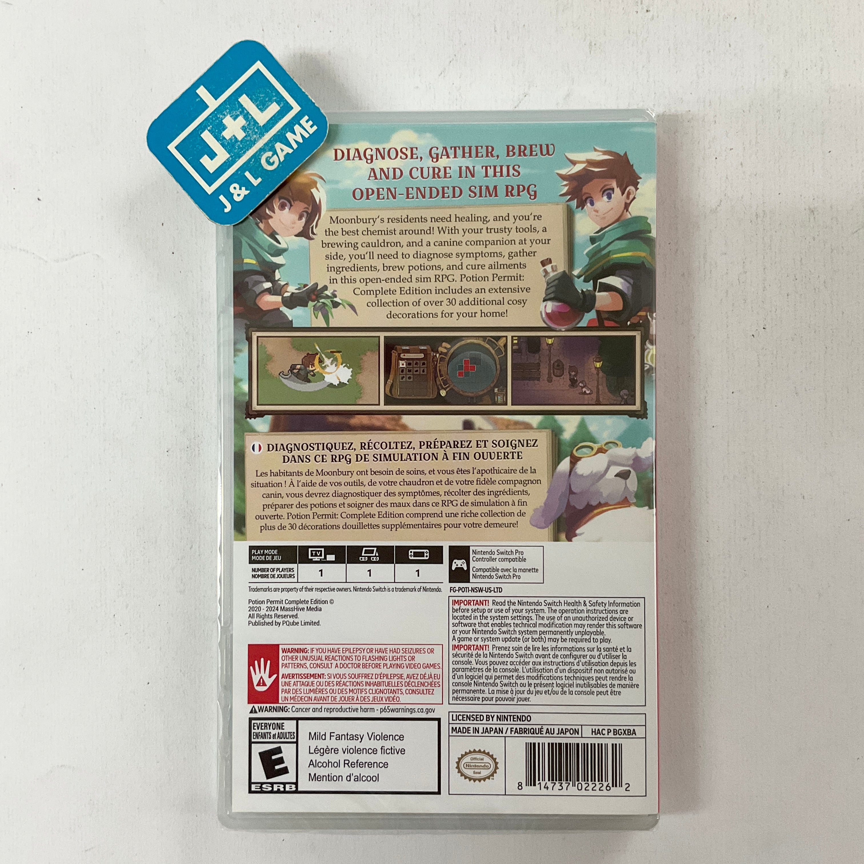 Potion Permit Complete Edition - (NSW) Nintendo Switch Video Games PQube   