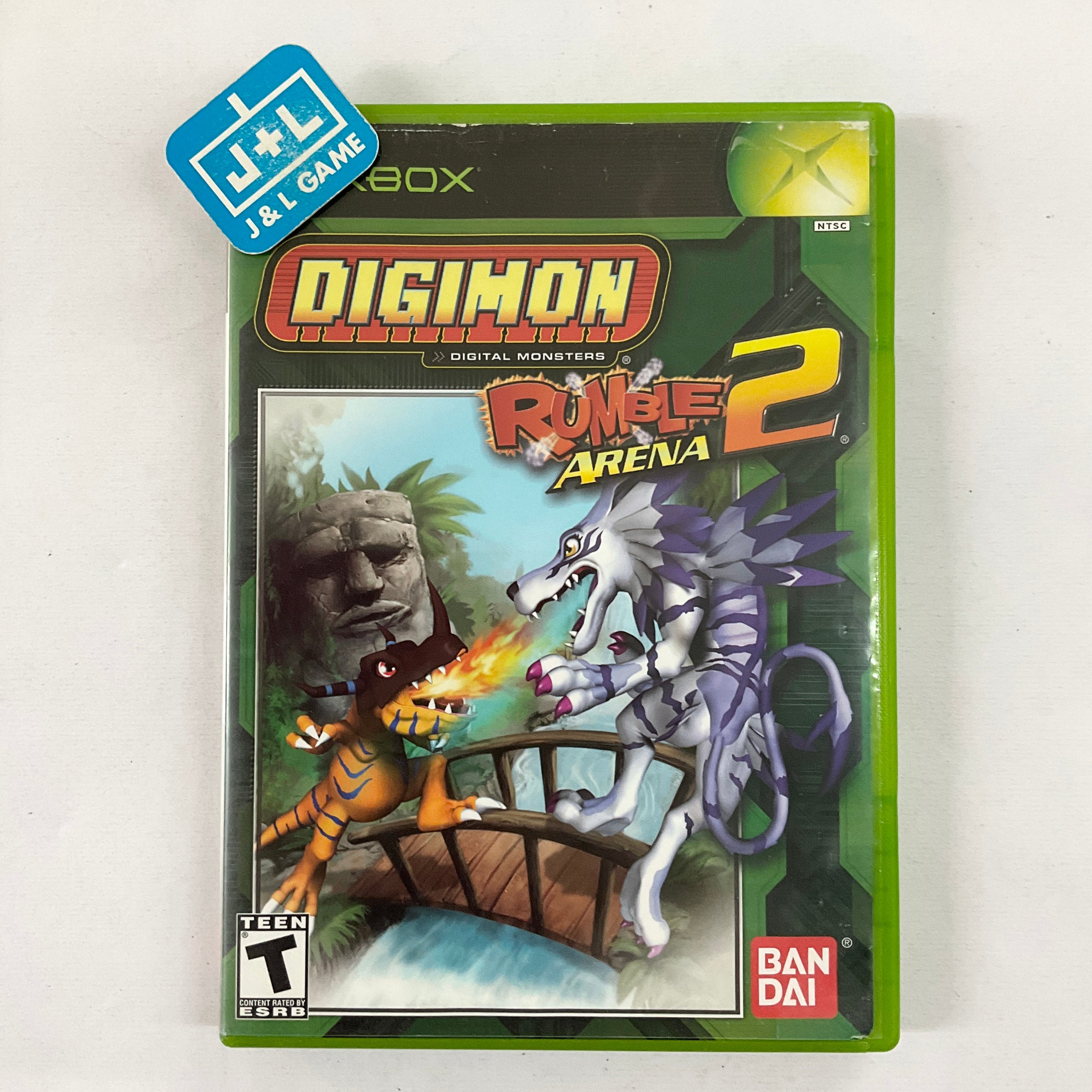 Digimon digital Monsters Rumble Arena 2 - (XB) Xbox [Pre-Owned] Video Games Bandai   