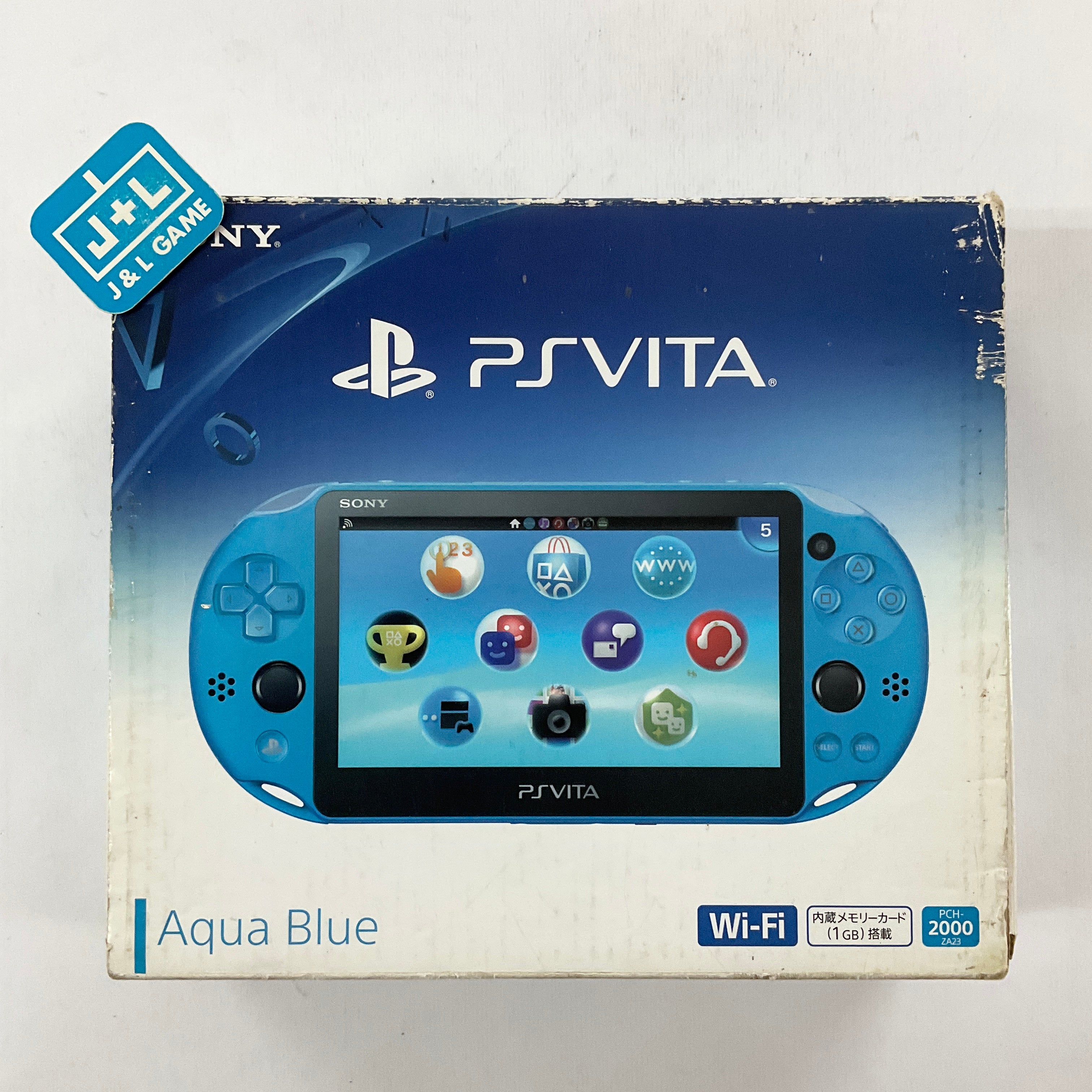 Sony PlayStation Vita 2000 Wi-Fi (Aqua Blue) - (PSV) PlayStation Vita | Ju0026L  Game
