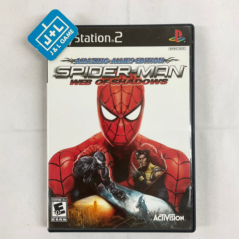 🔥 Spider-Man: Web of Shadows Amazing Allies Edition (PS2) VG Disc