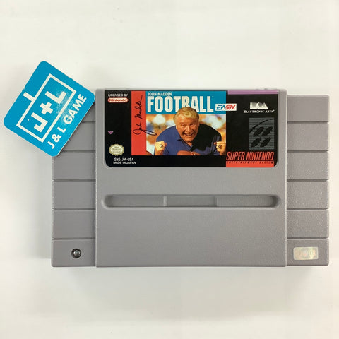 John Madden Football - (SNES) Super Nintendo [Pre-Owned] – J&L