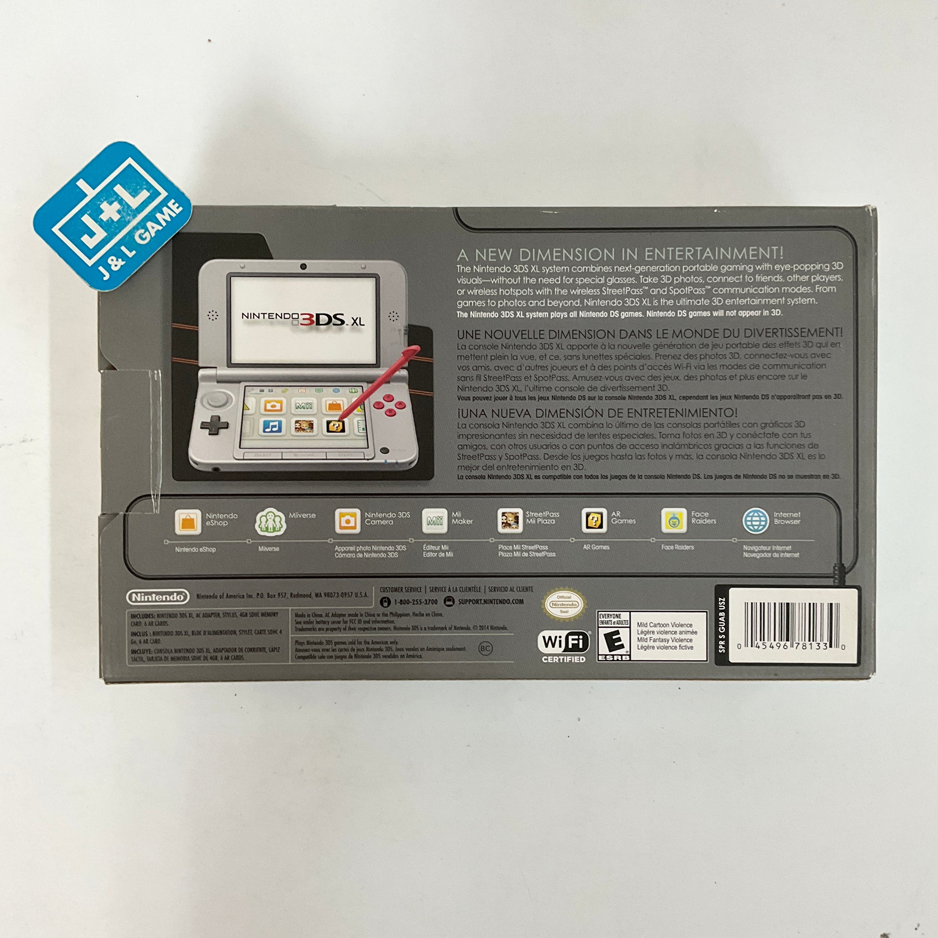 Nintendo 3DS XL (Retro NES) - Nintendo 3DS [Pre-Owned] | J&L Game