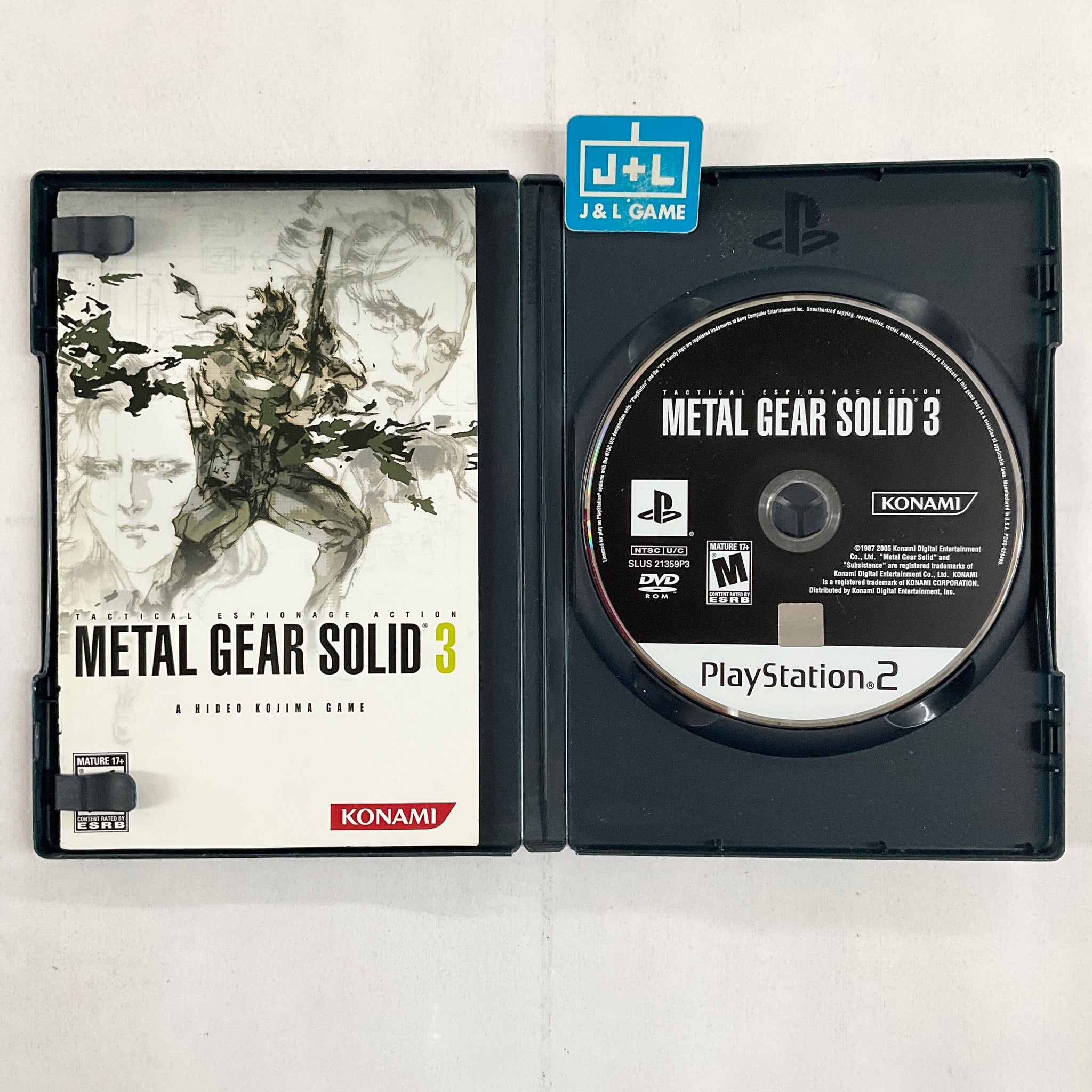 Metal Gear Solid 3: Subsistence (Essential Collection) - (PS2) PlaySta ...