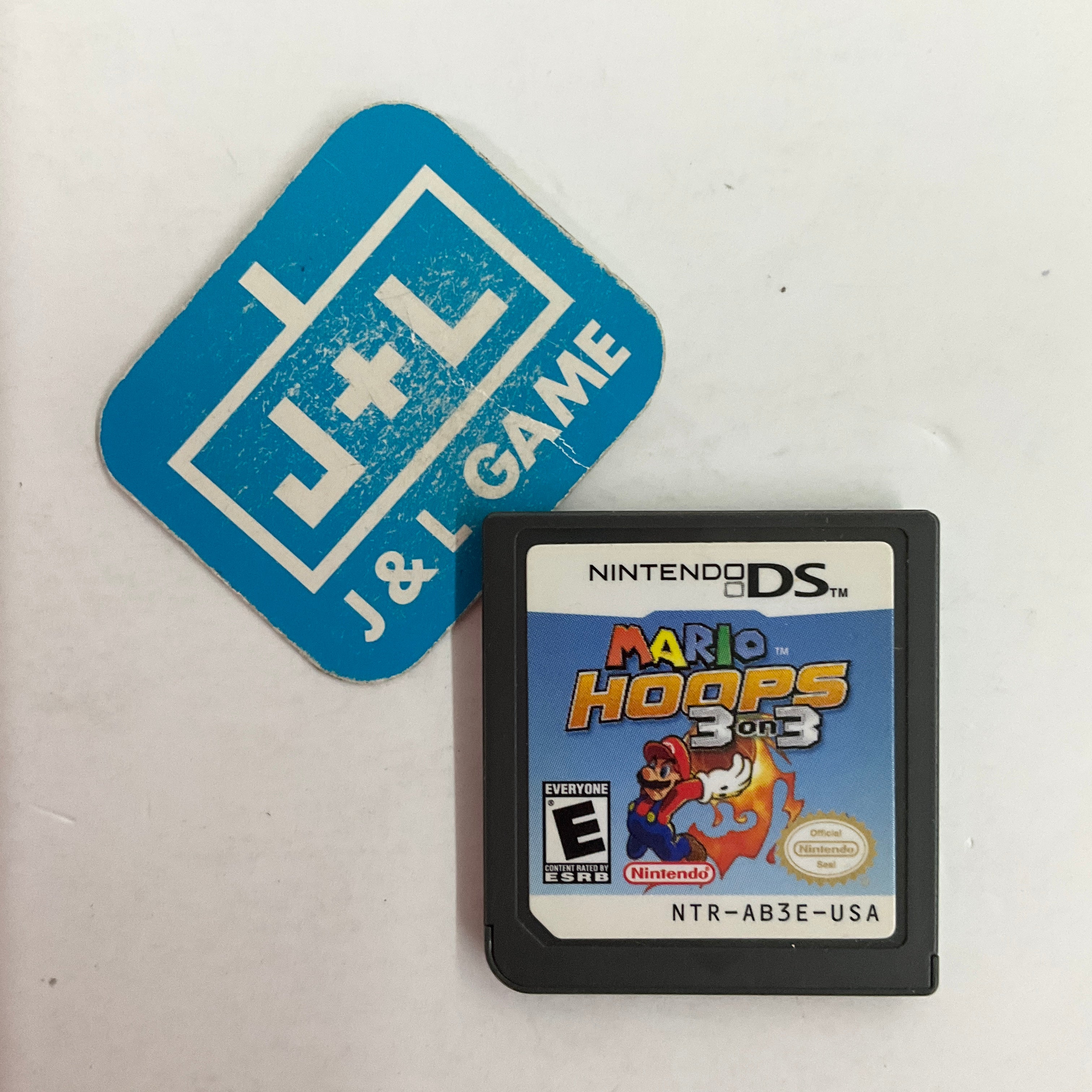 Mario Hoops: 3 On 3 (Red Case) - (NDS) Nintendo DS [Pre-Owned] Video Games Nintendo   